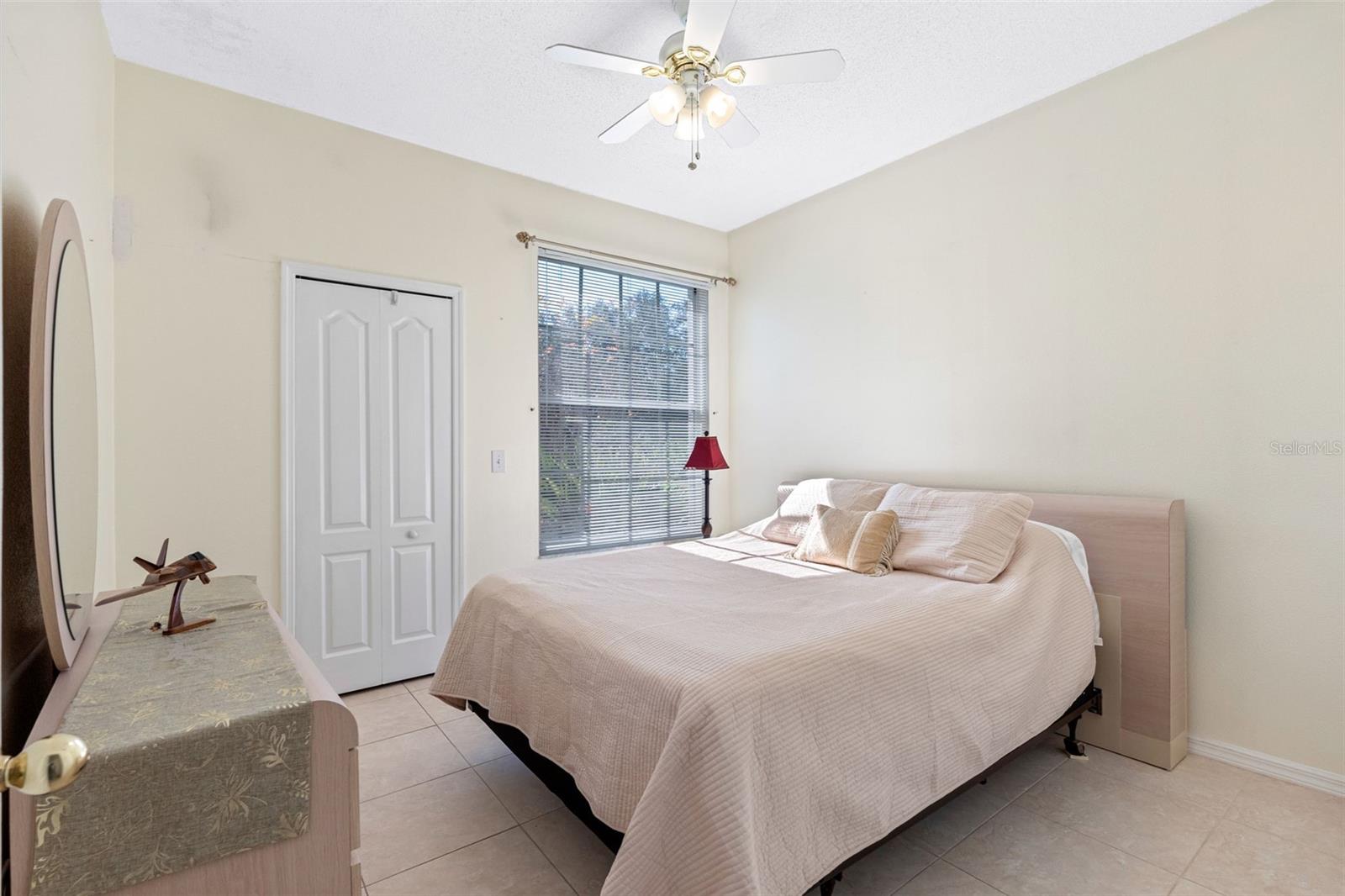 Bedroom 2 with walk-in closet