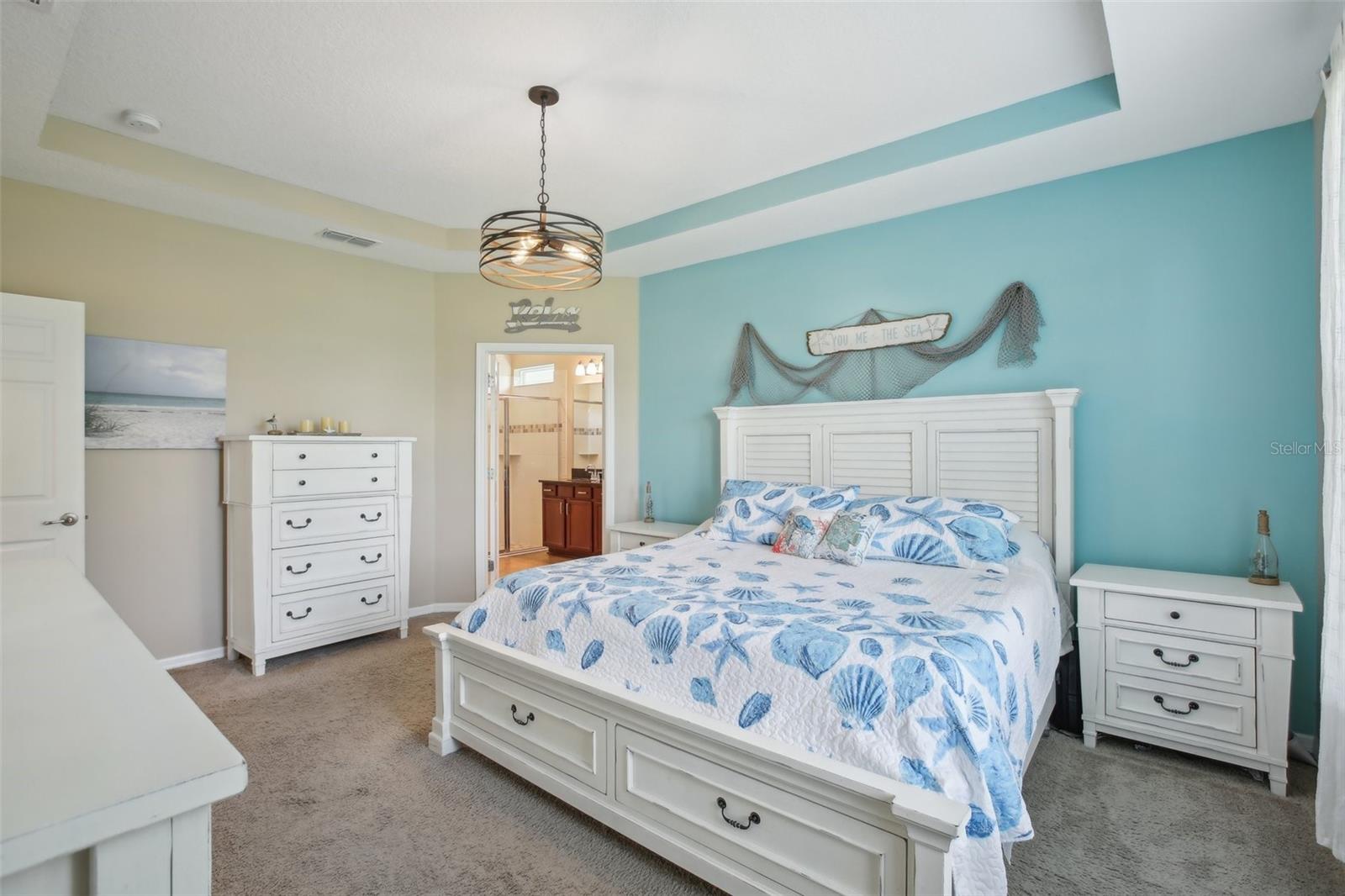 Primary master bedroom suite