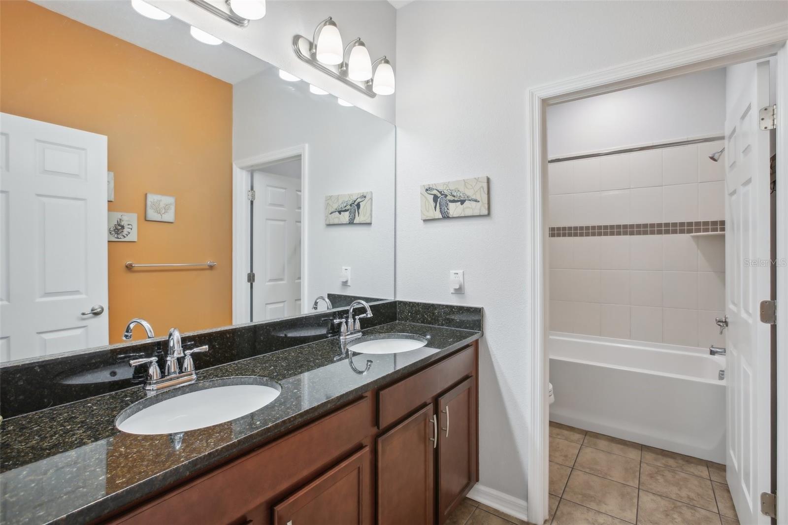 Guest bathroom downstairs