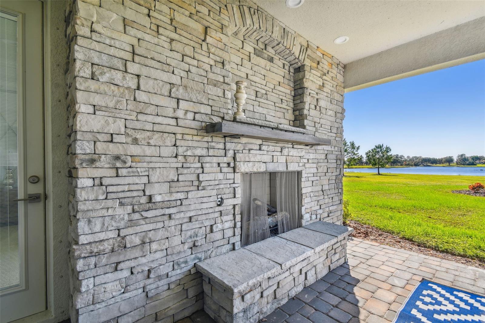 Outdoor Fireplace