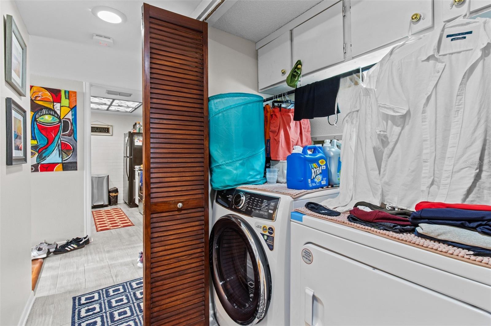 Laundry closet