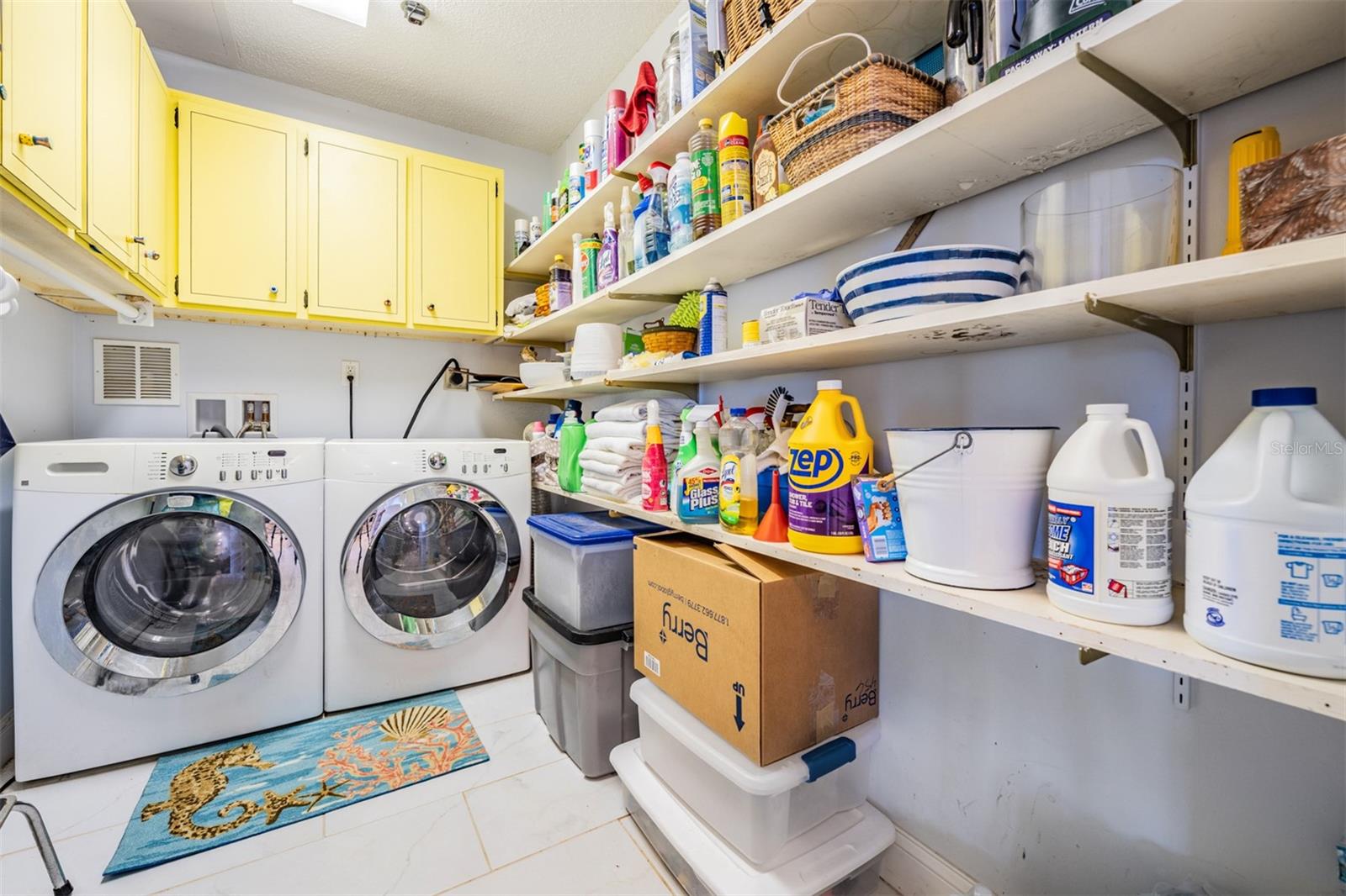 Laundry Room and Large storage room