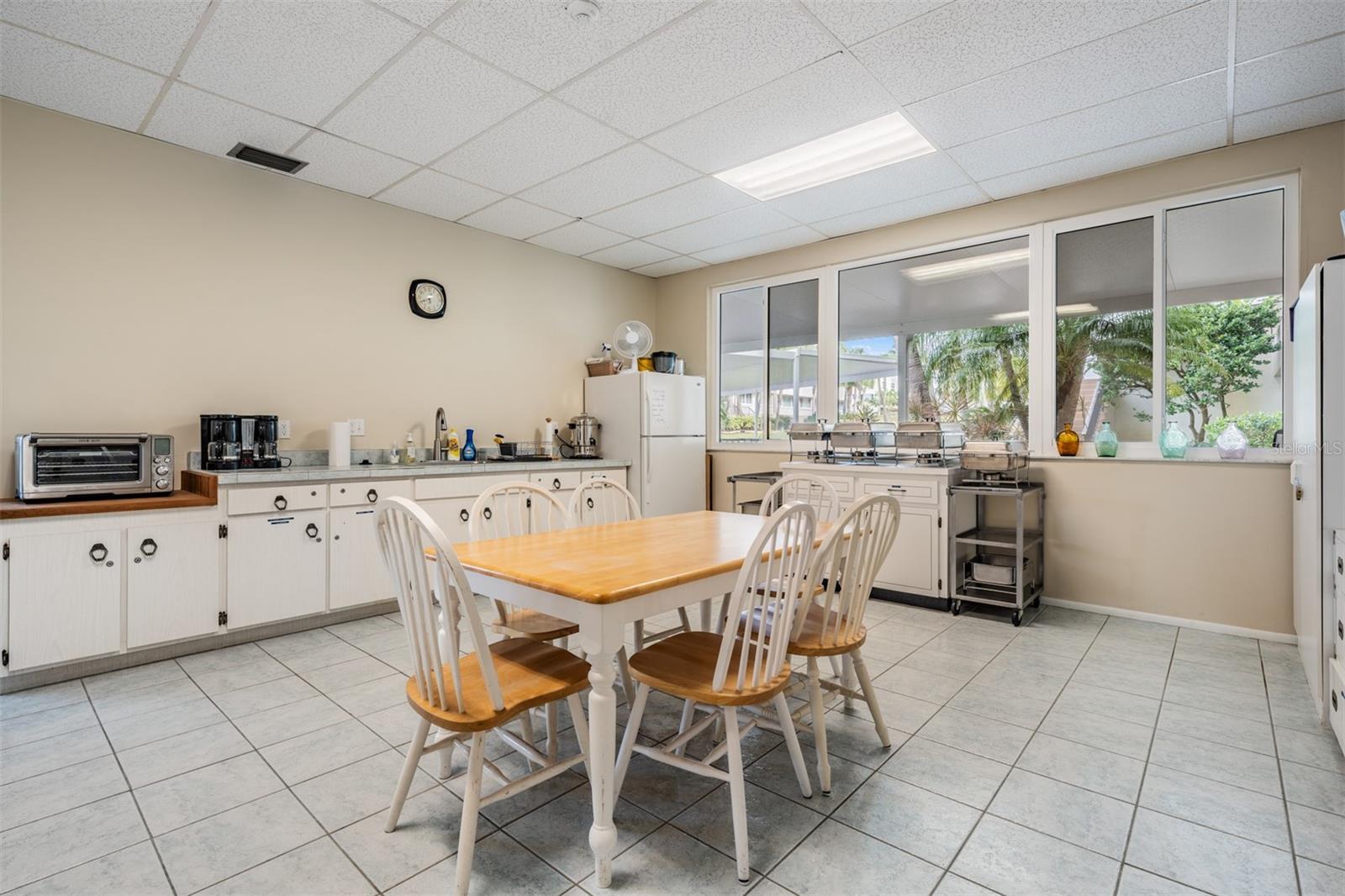 Full Kitchen in the residents activity area downstairs.