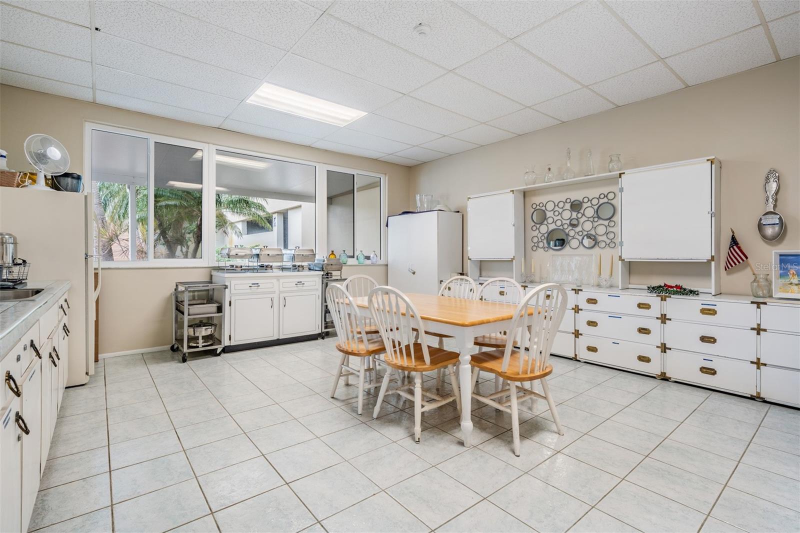 Full Kitchen in the residents activity area downstairs.