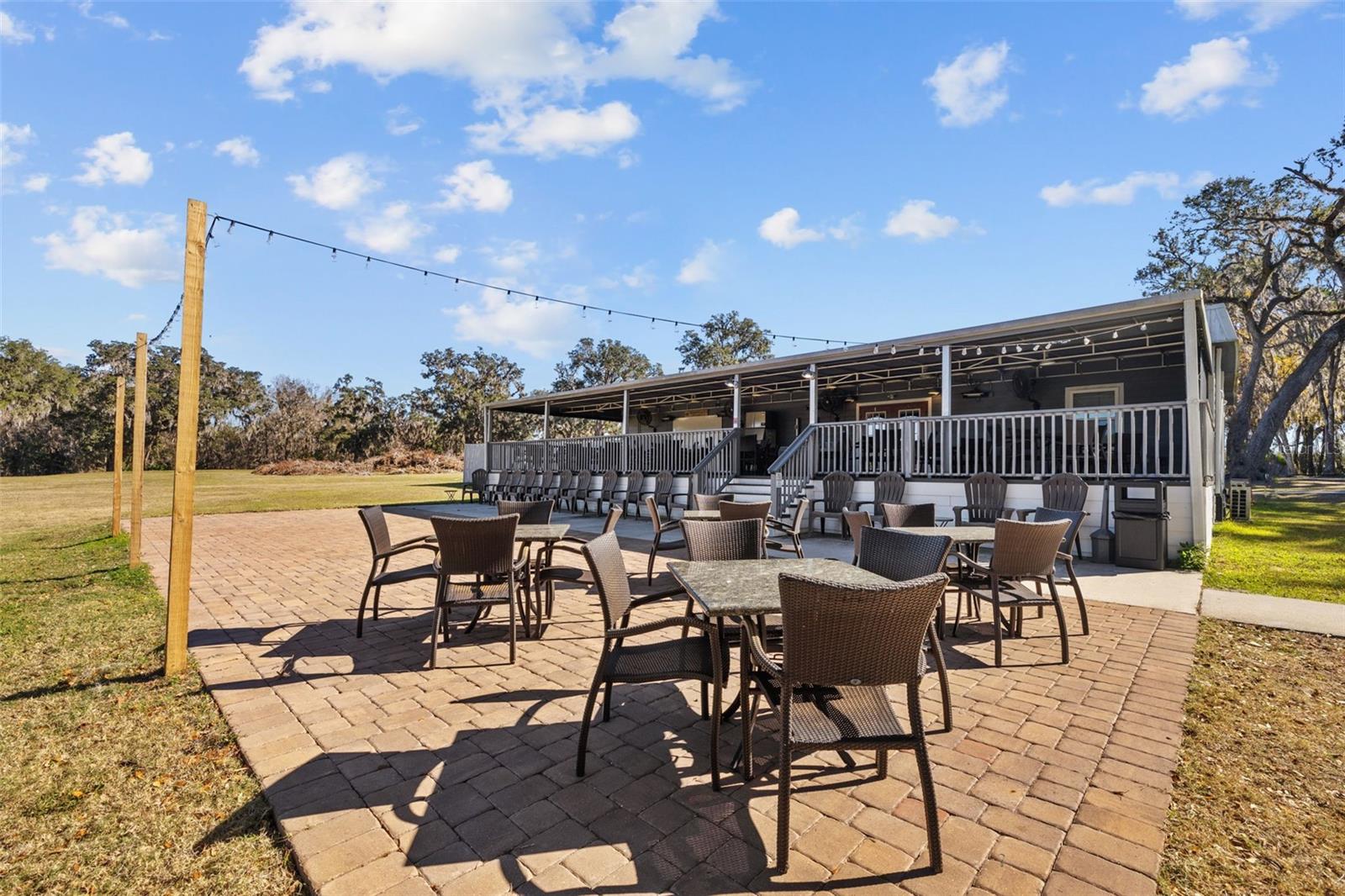 Community Grill patio dining