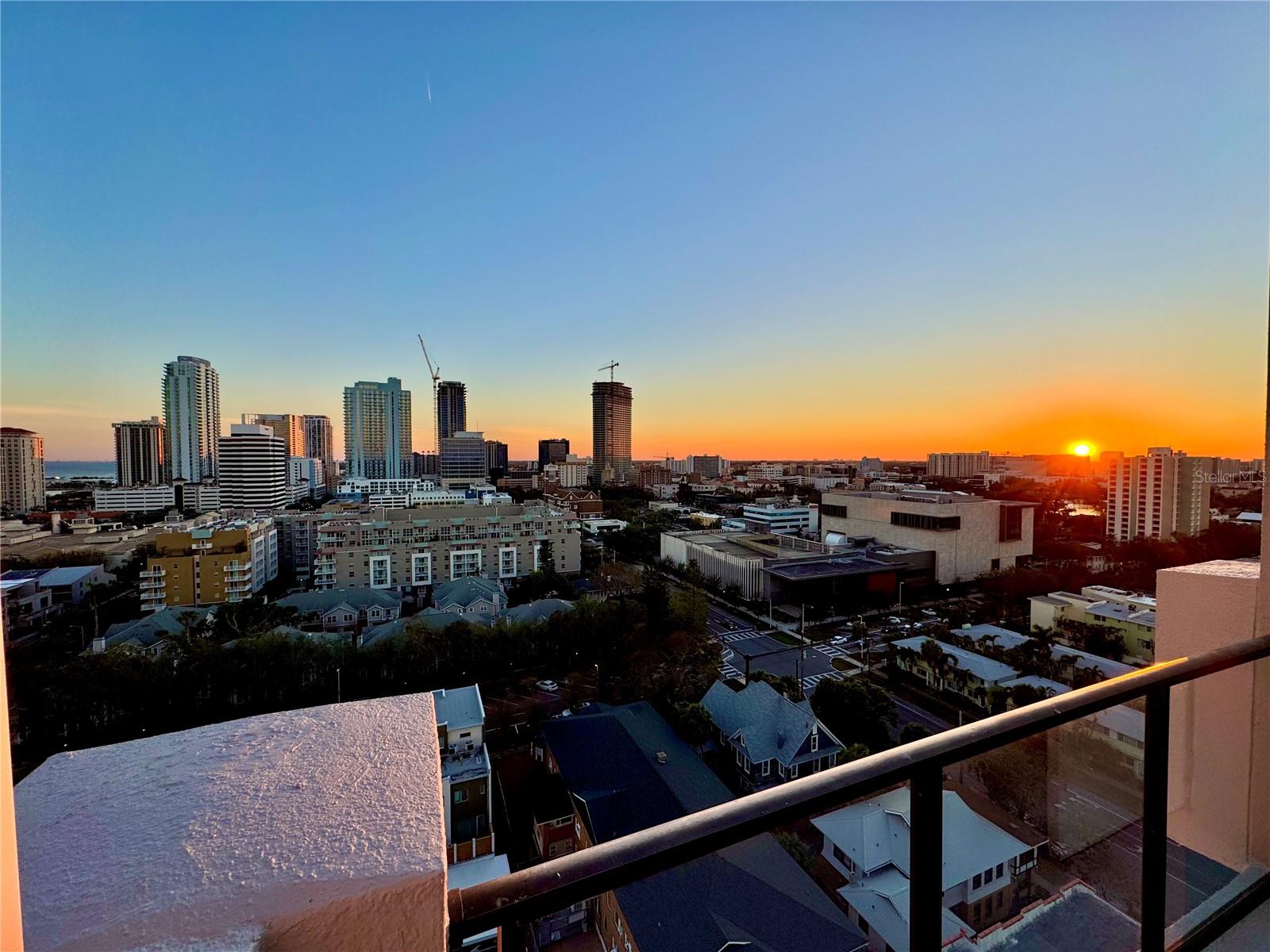 Private rooftop terrace space large enough for dining table for 6-8