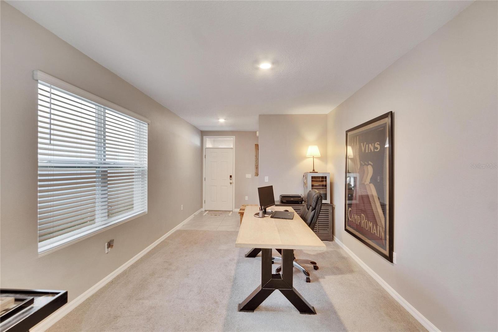 Dining facing foyer