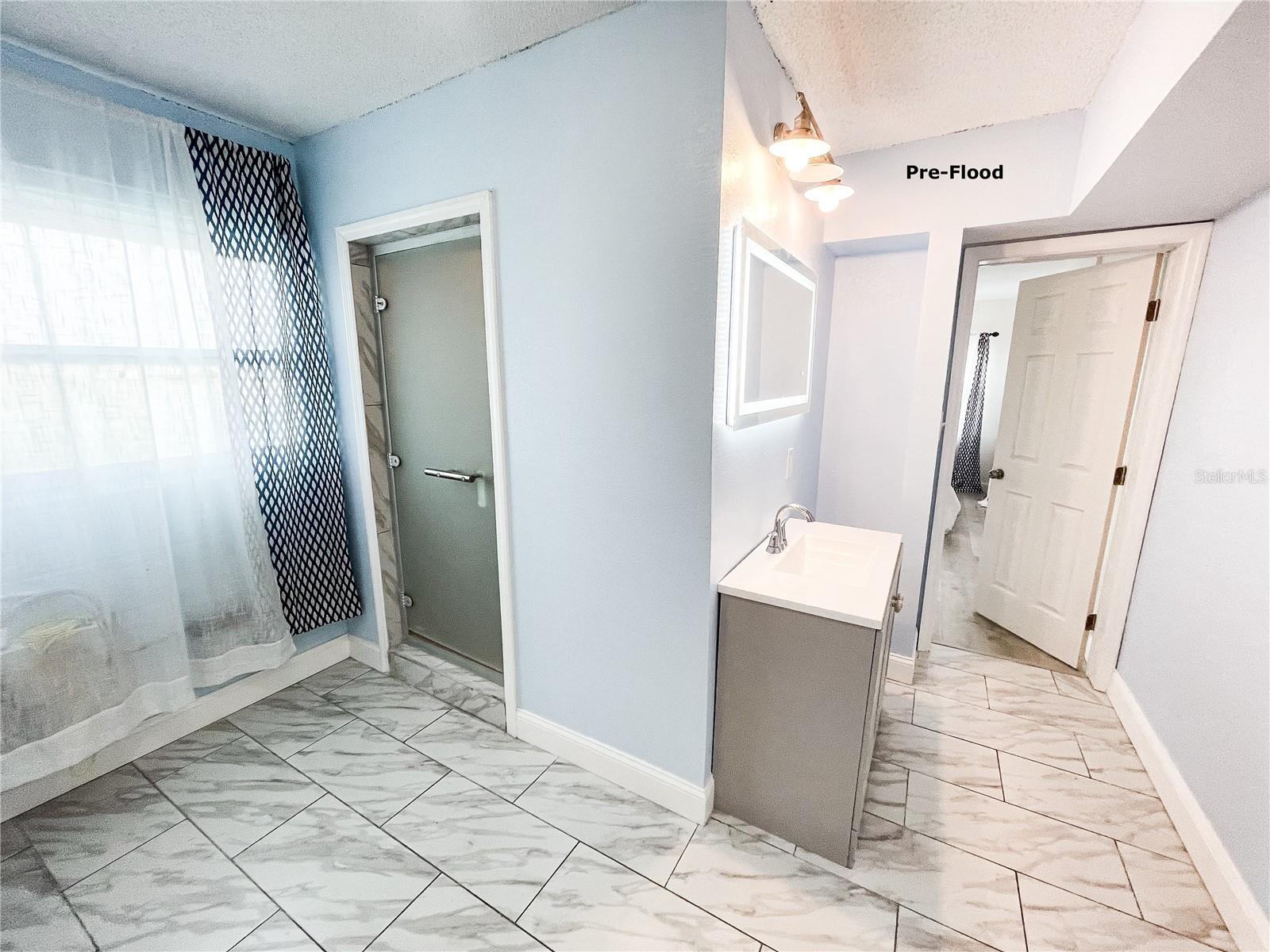 Pre-Flood: Primary Bathroom