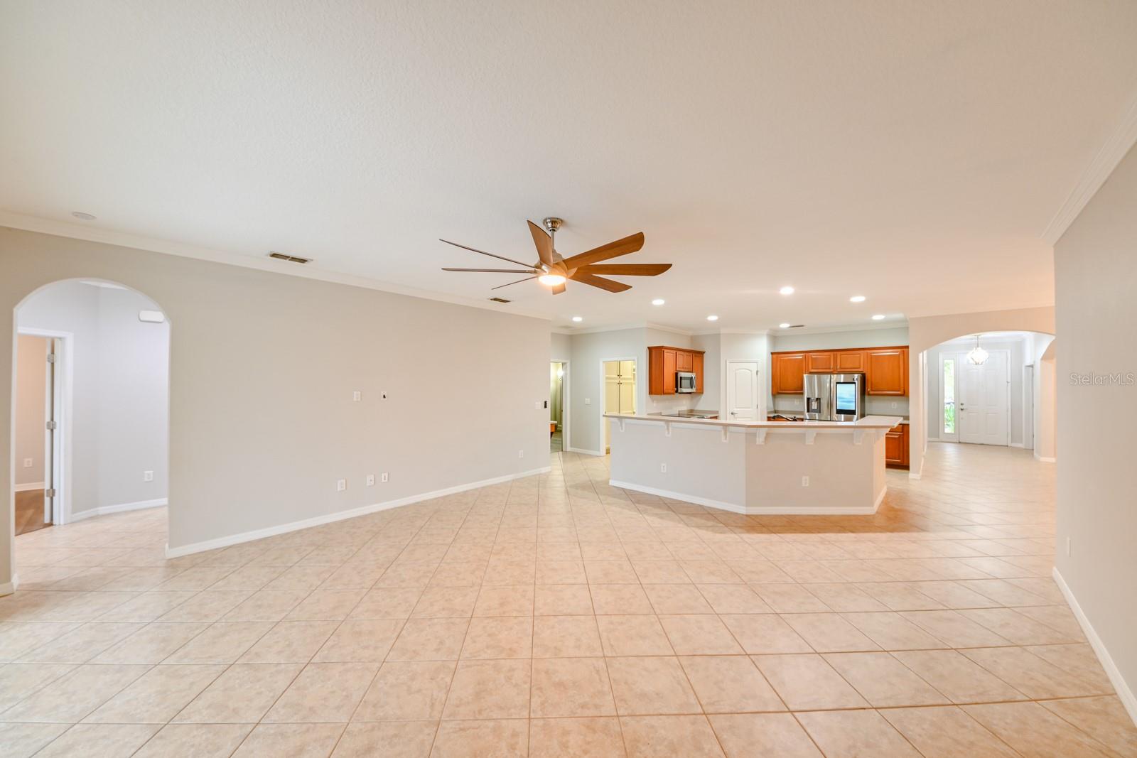 Large Open Concept Living Area