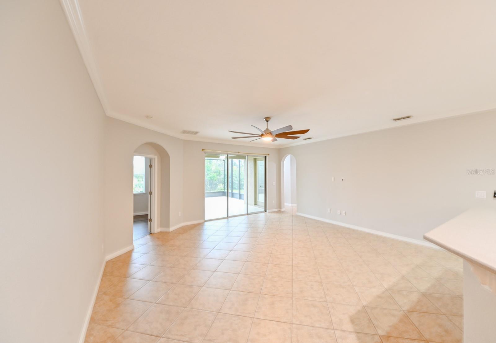 High Ceilings in Great Room