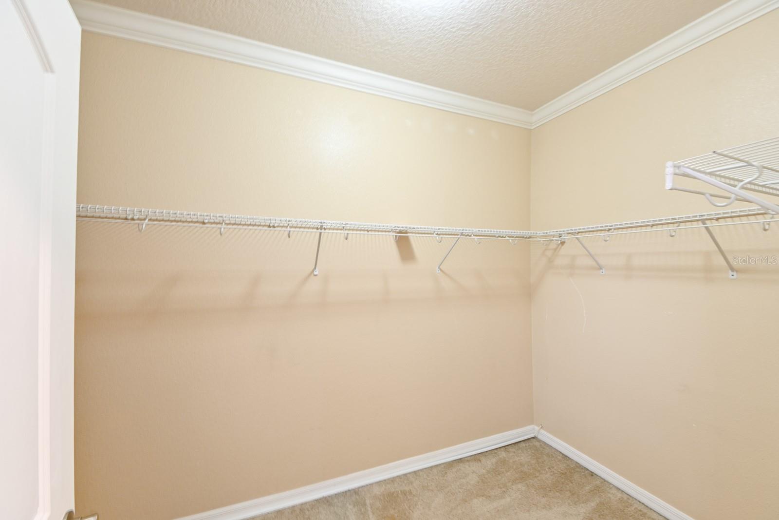 Walk-In Closet in Owner's Suite