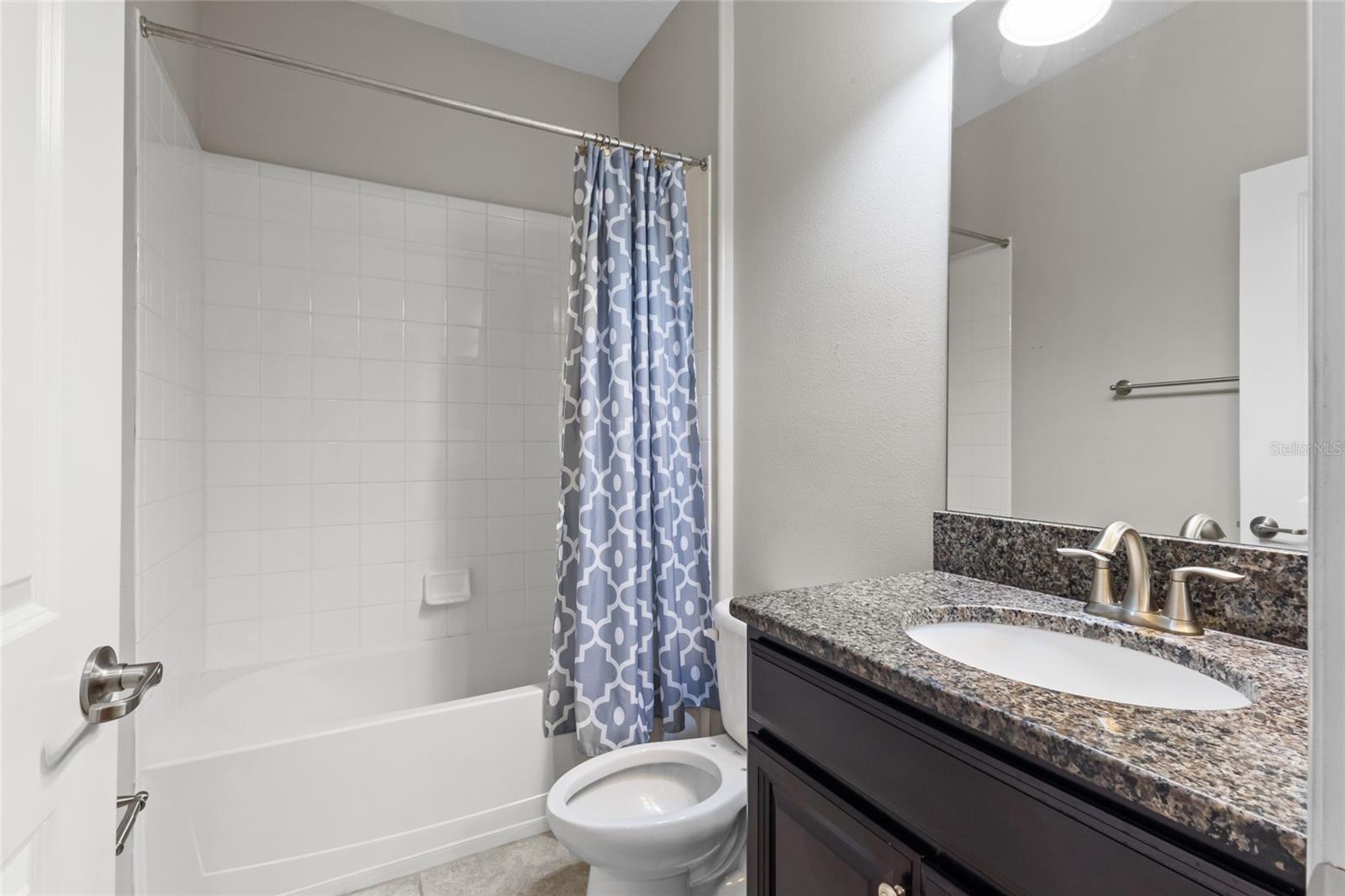 Bathroom #2 near the third bedroom