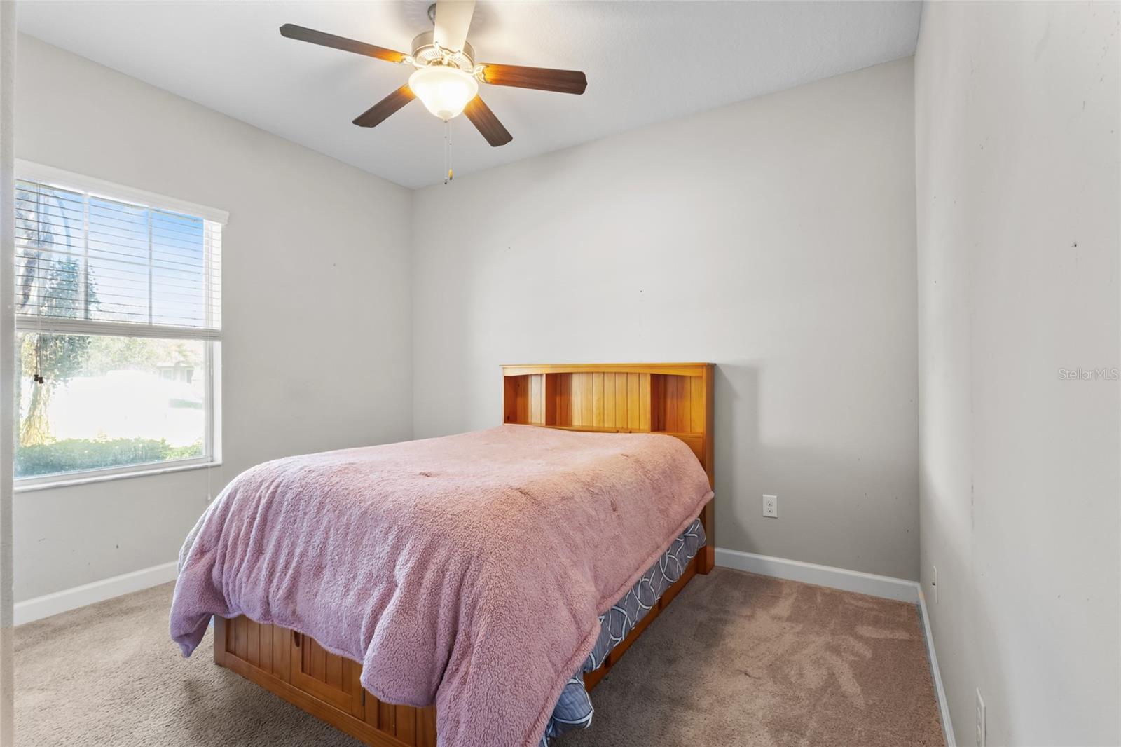 First bedroom in the front of the home