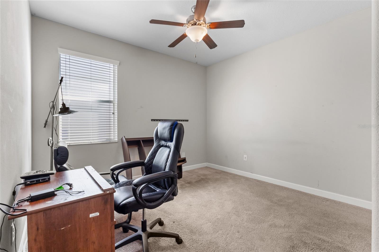 Second bedroom in the front of the home