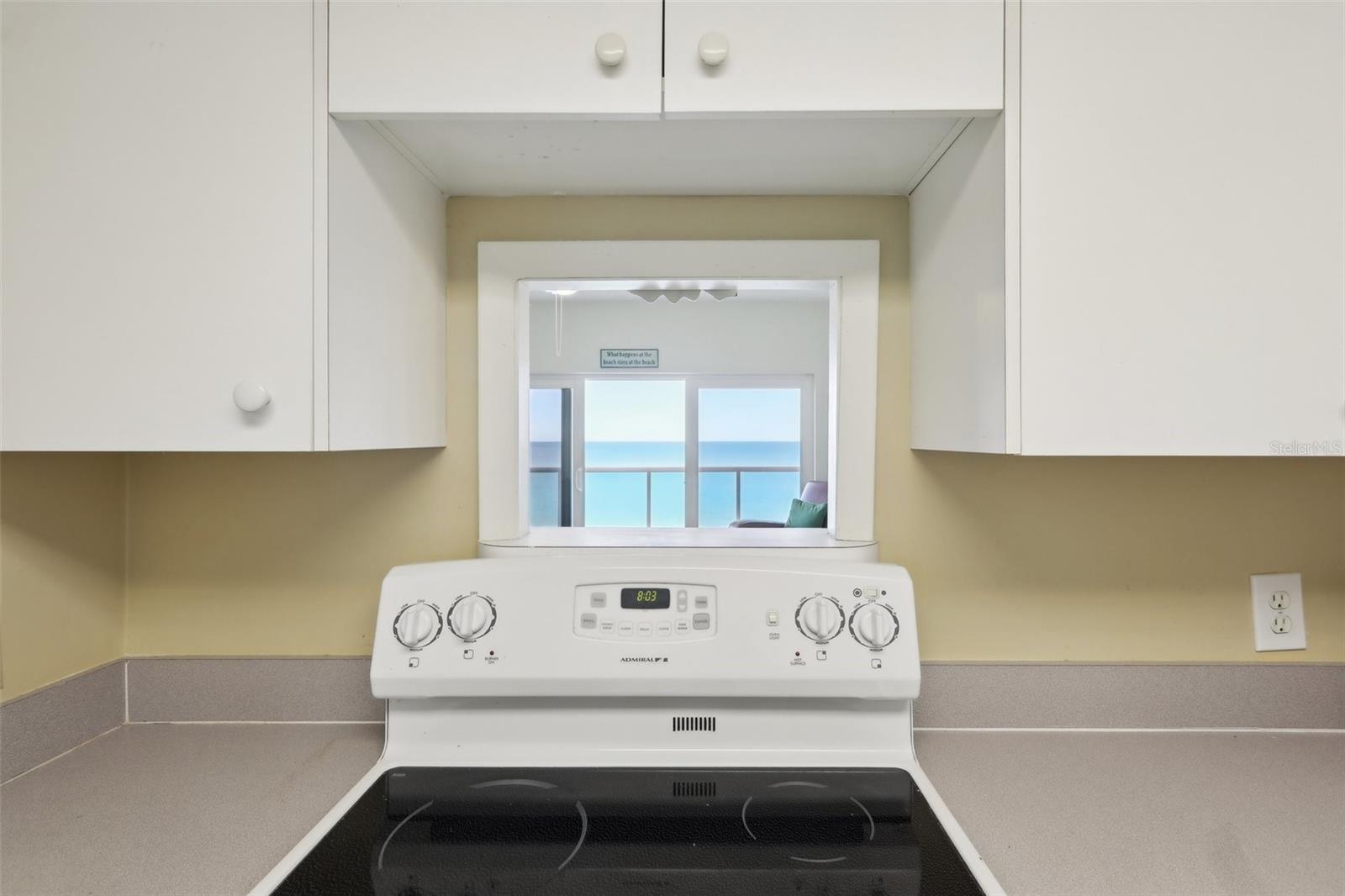 Kitchen with a Gulf View!