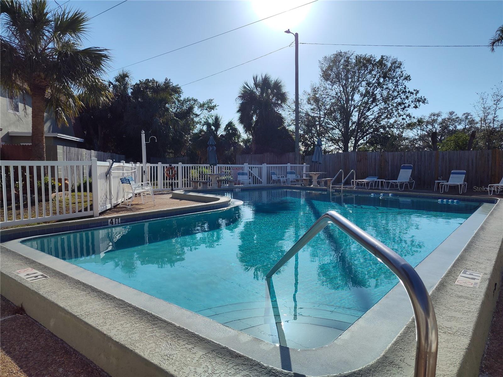 Another view of the swimming pool