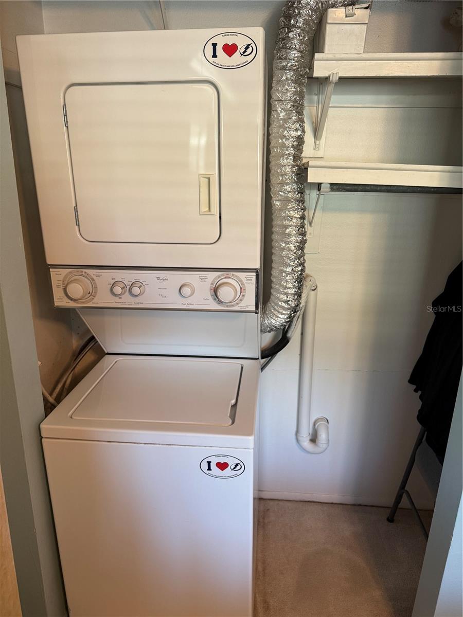 Plumber approved washer/dryer