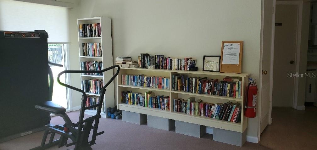 Book exchange in clubhouse