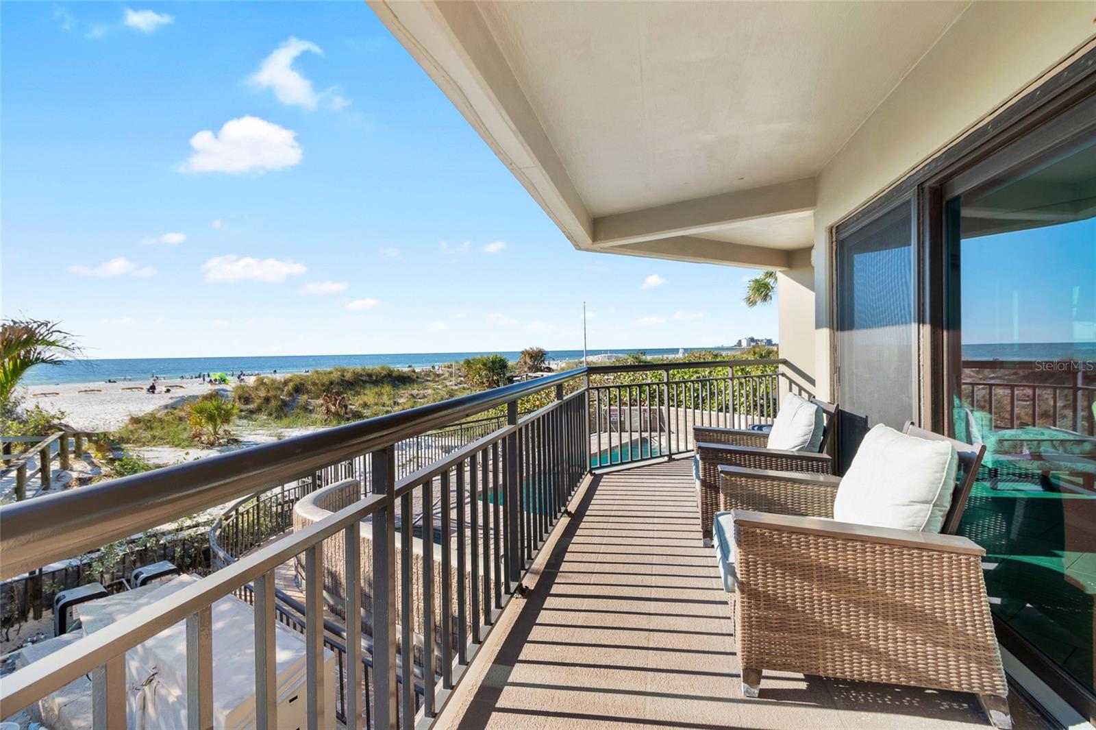 Expansive Oceanfront views from the 30 foot wrap around balcony!