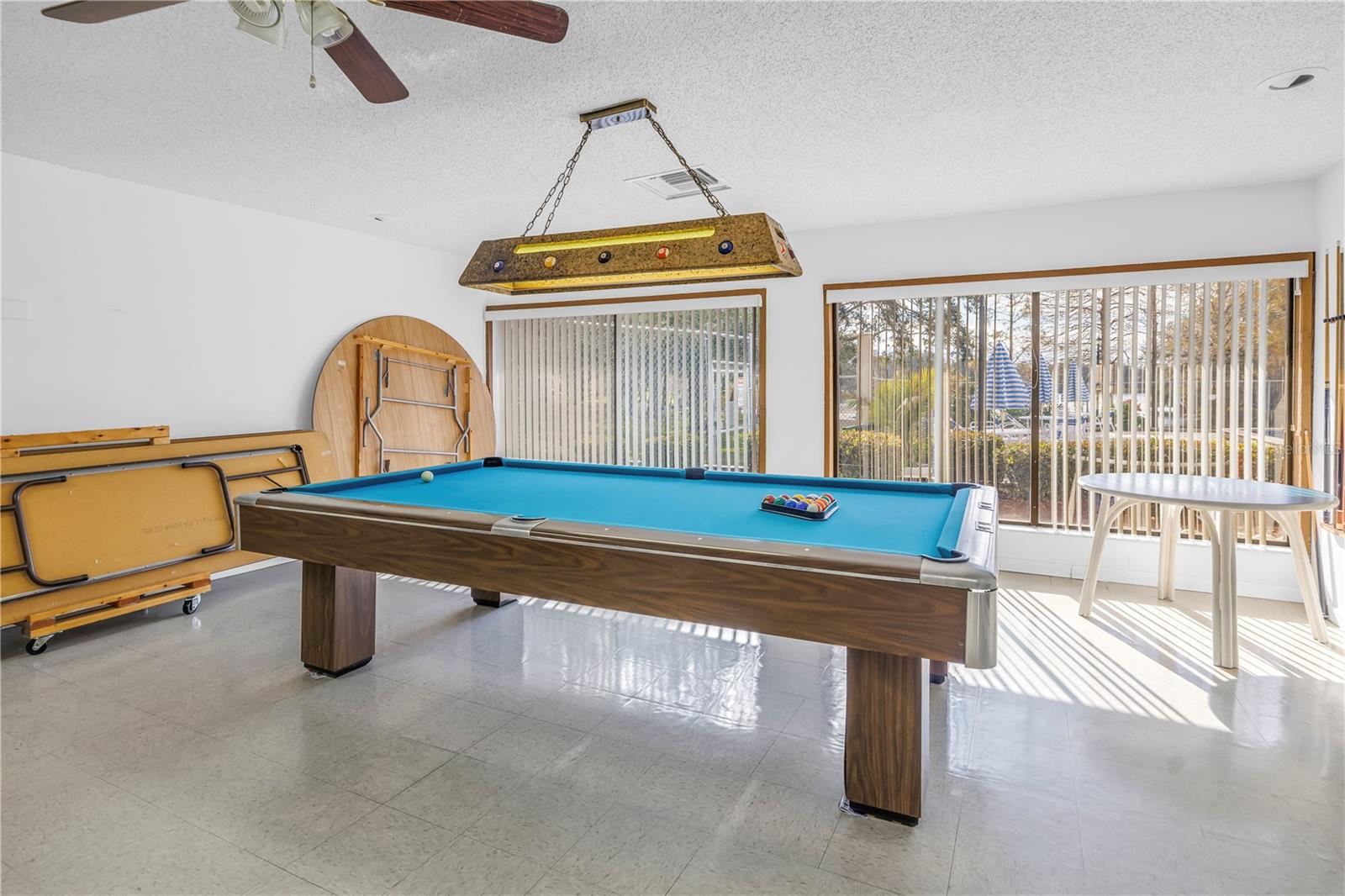 Clubhouse Pool Table Room