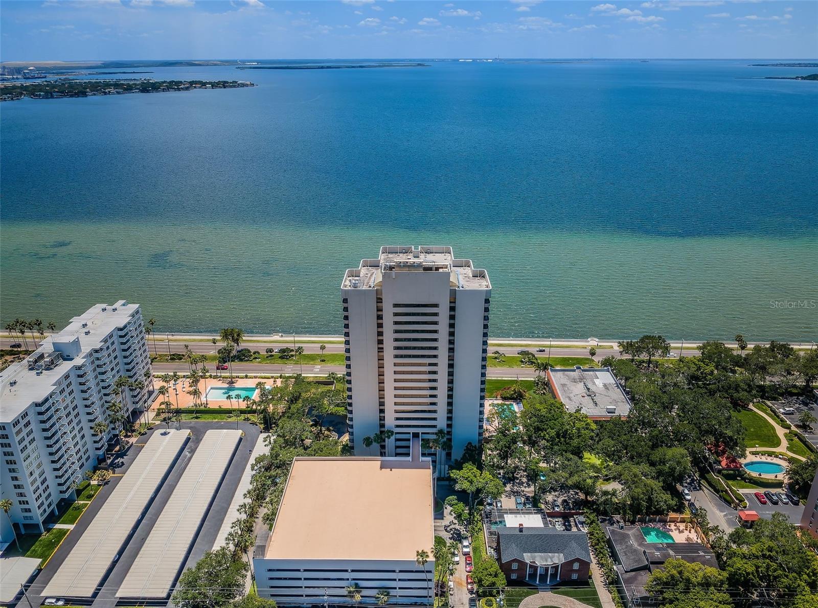 The Atrium stands 23 stories tall located on Bayshore Blvd.