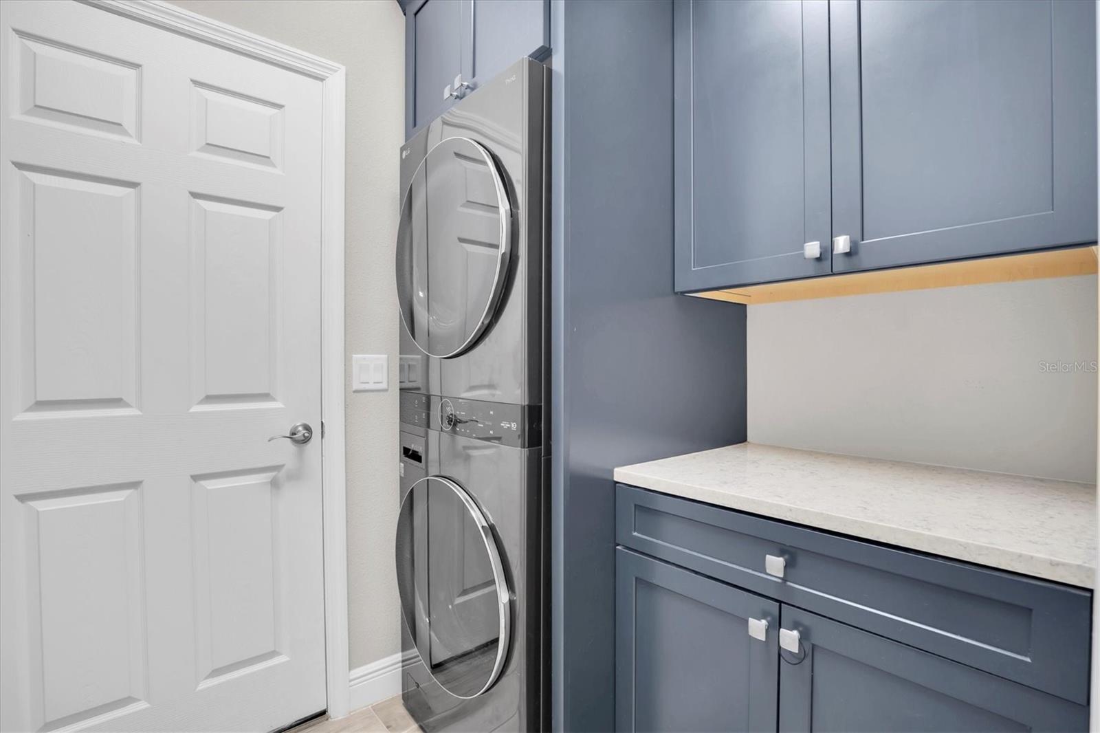 CUSTOM REMODELED LAUNDRY ROOM