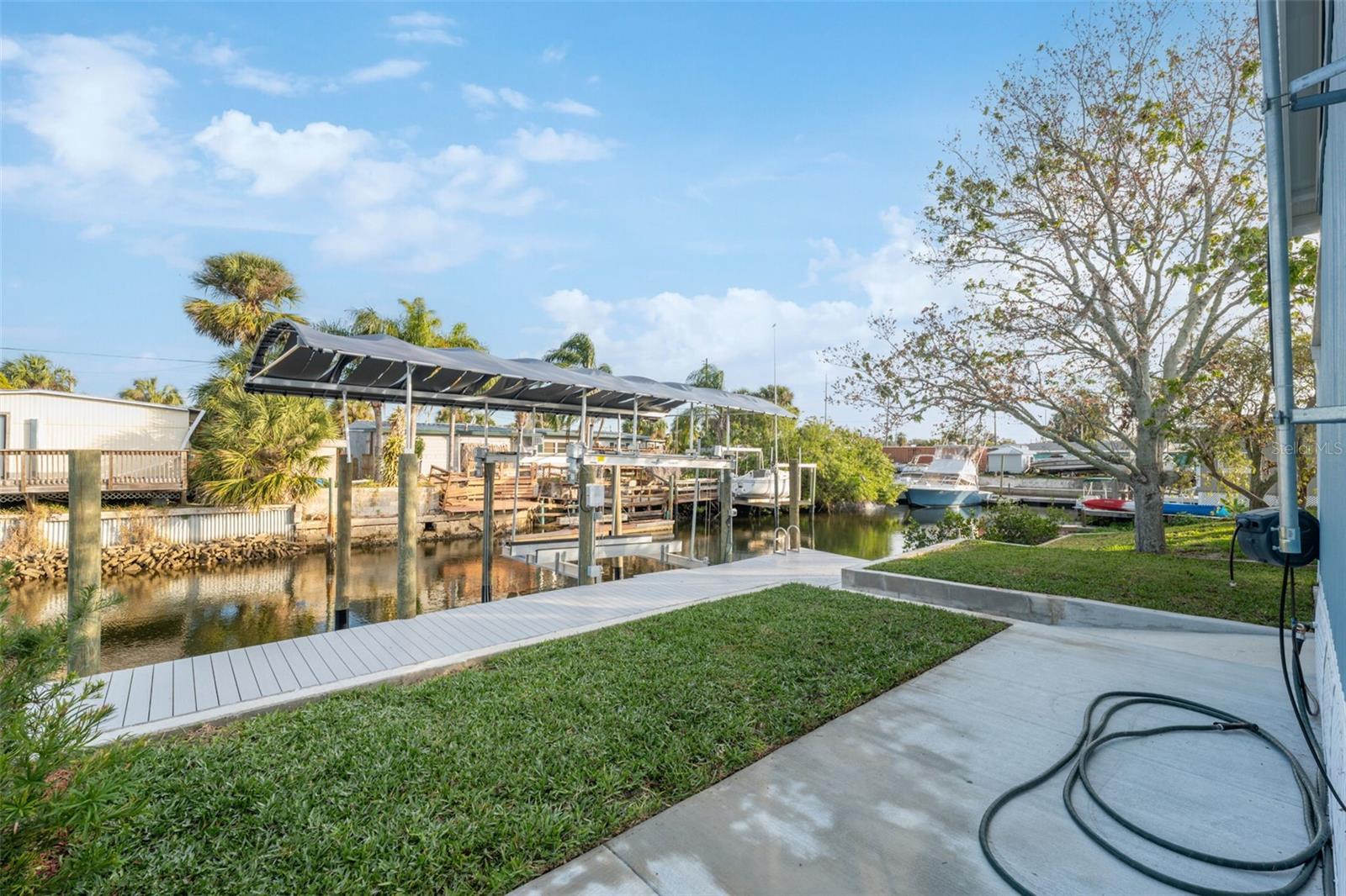 Boat Lift and Dock