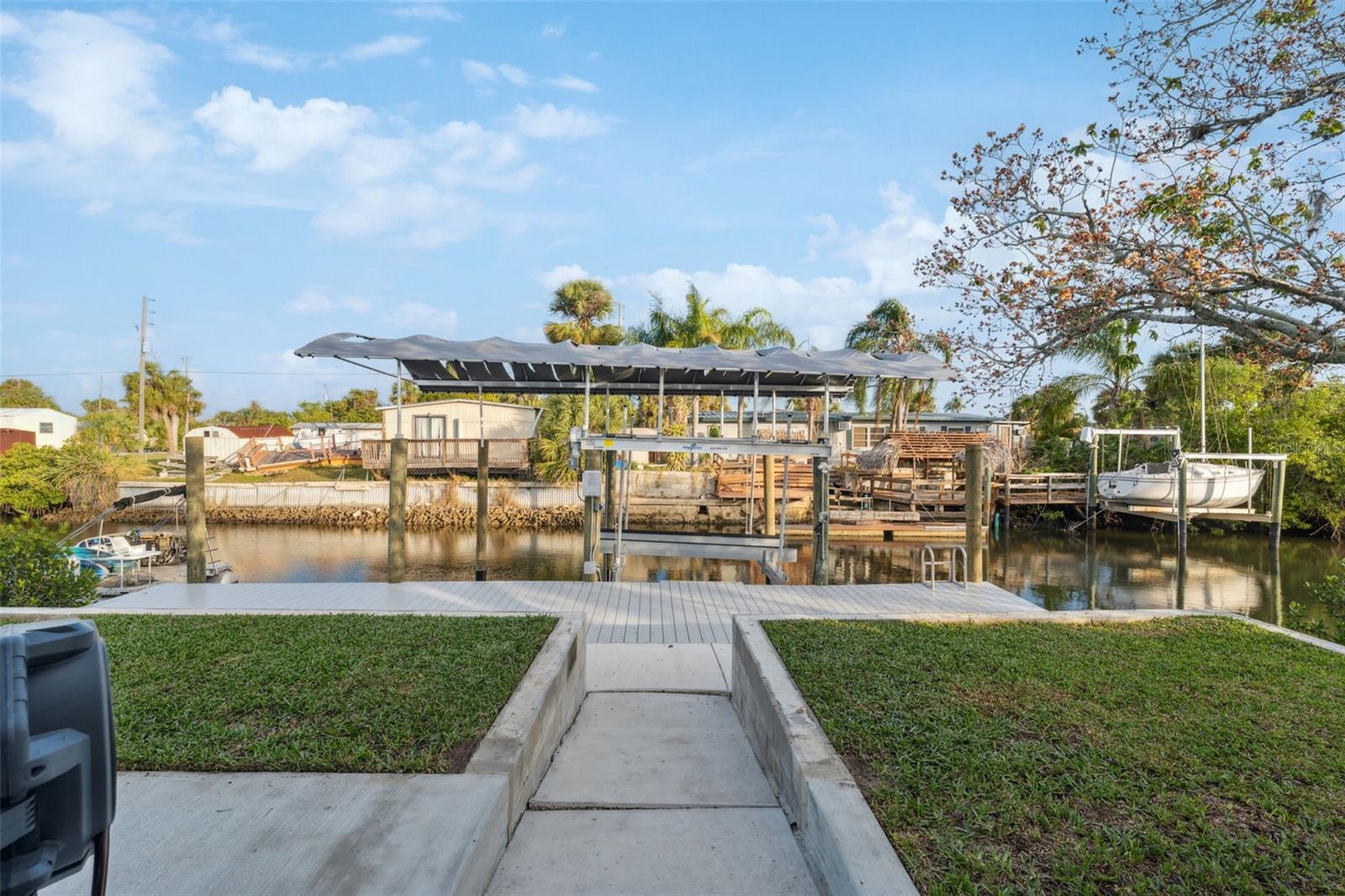 Boat Lift and Dock