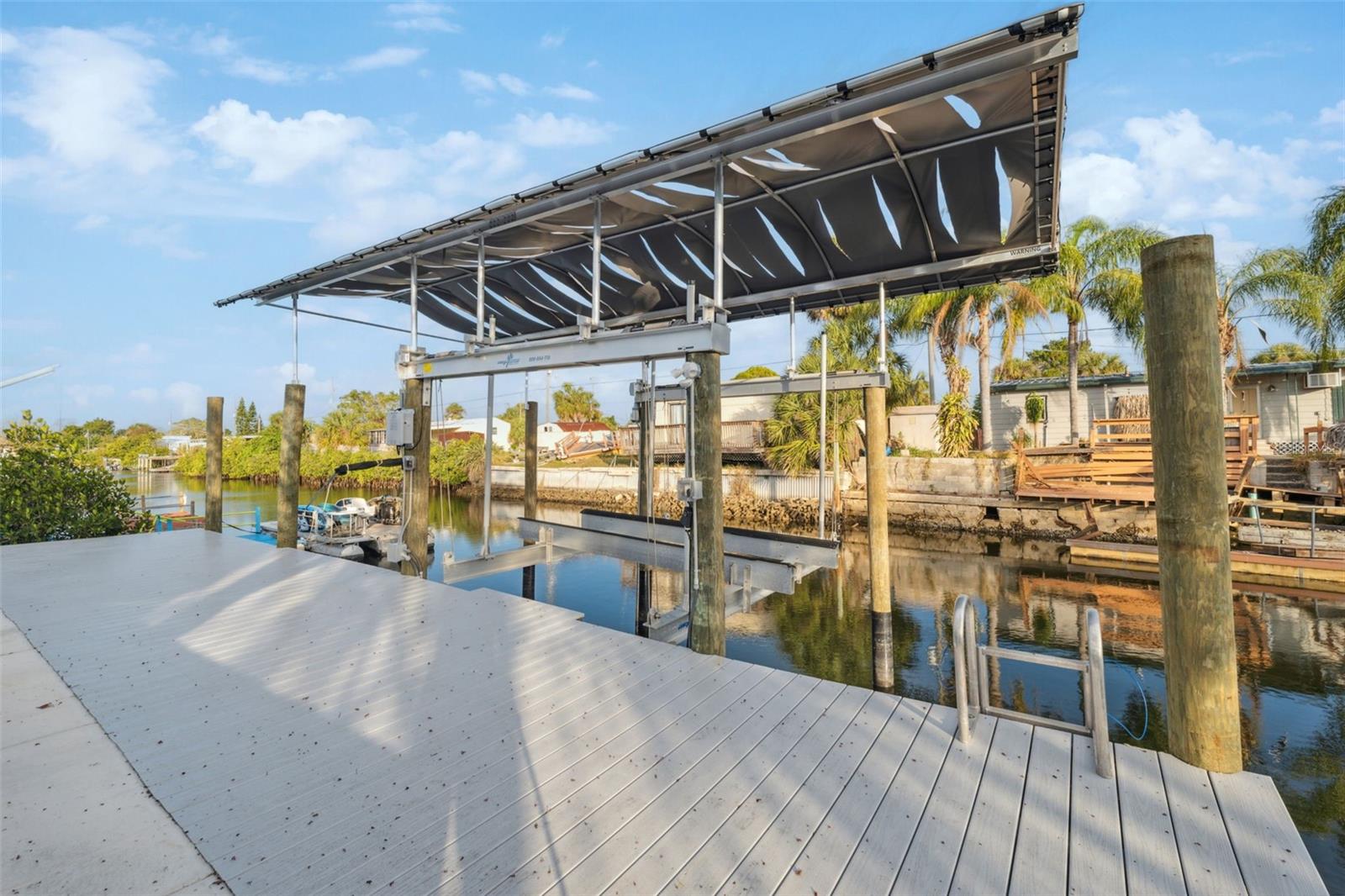 Boat Lift and Dock