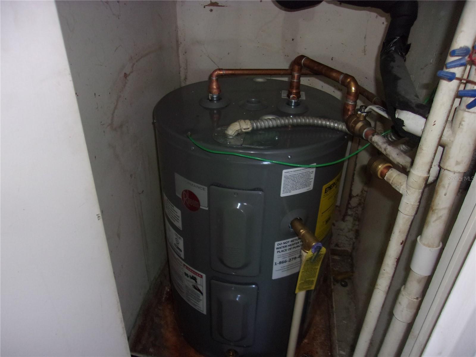 Water Heater installed December 2024