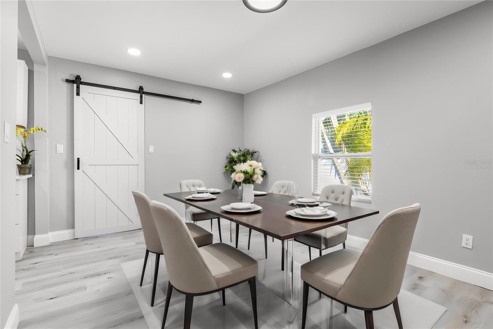 Dining Room virtually staged