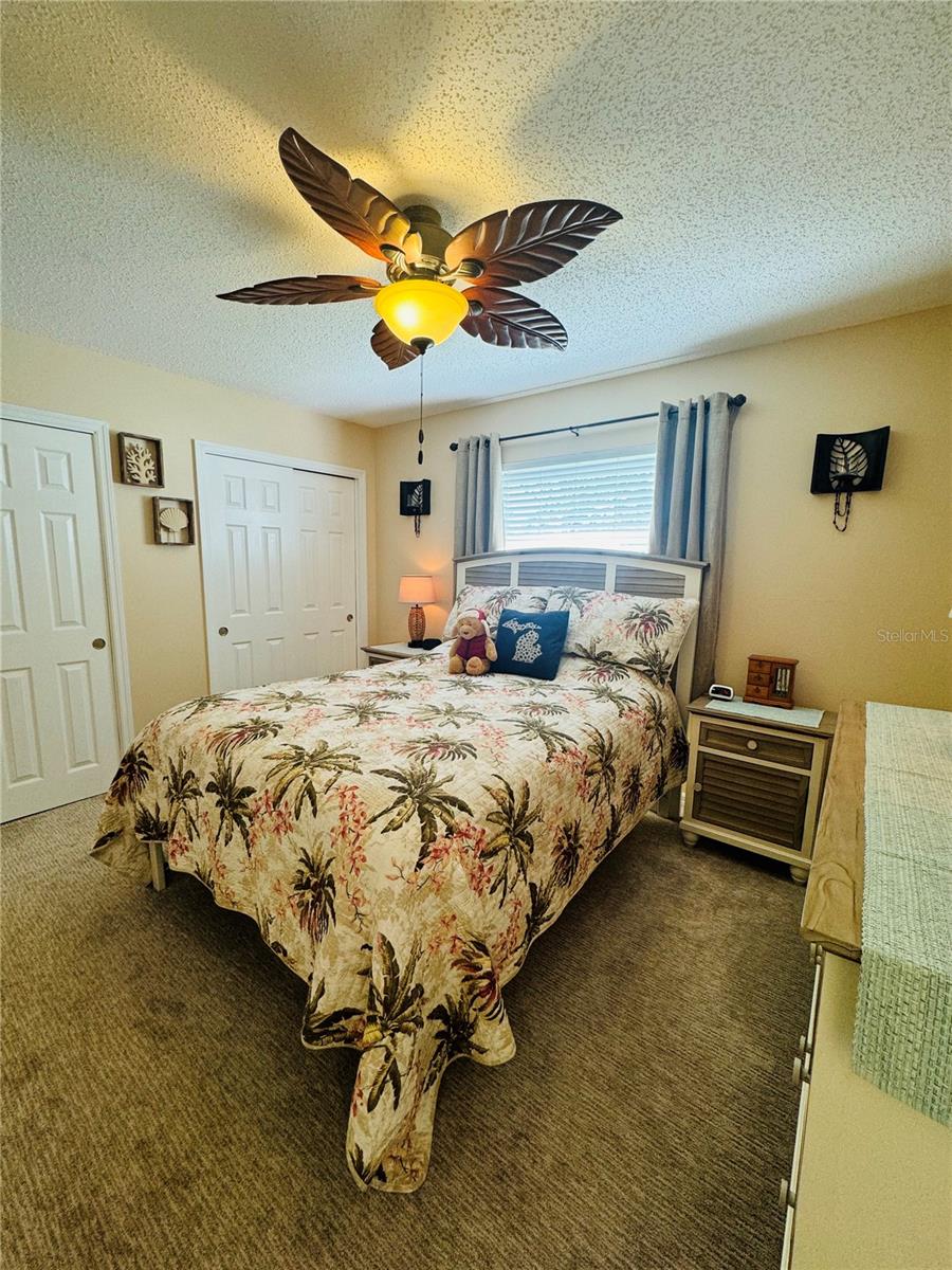 Primary Bedroom Double Closets