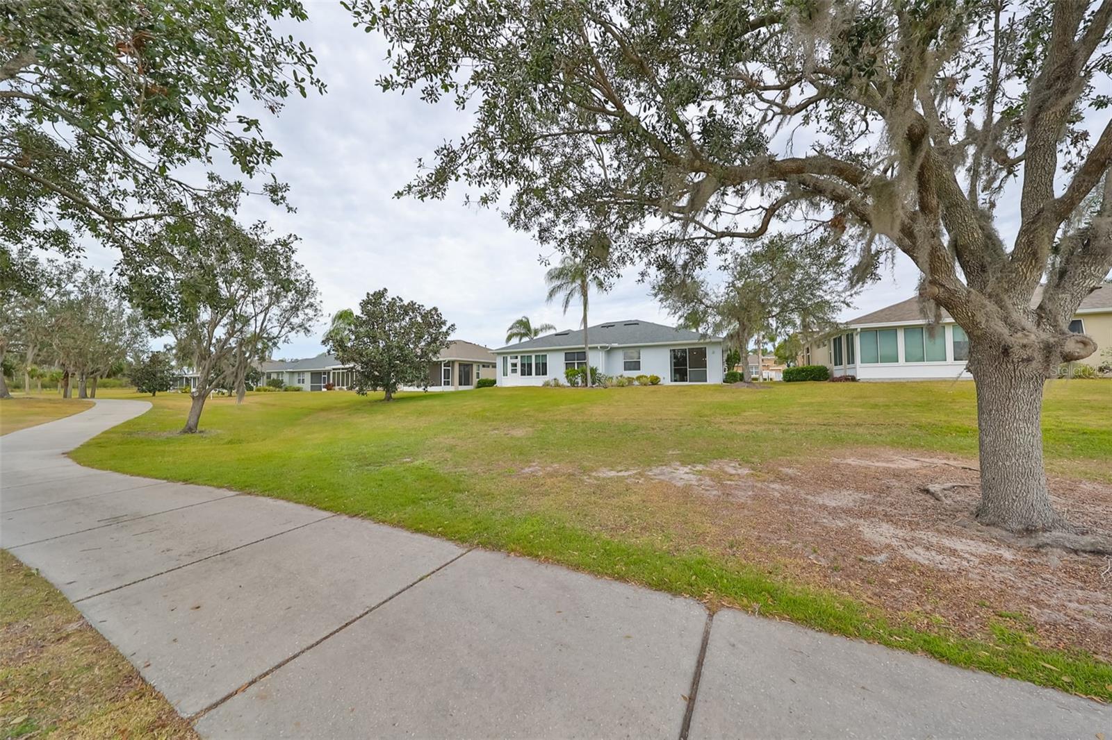 Golf Cart Trail behind home