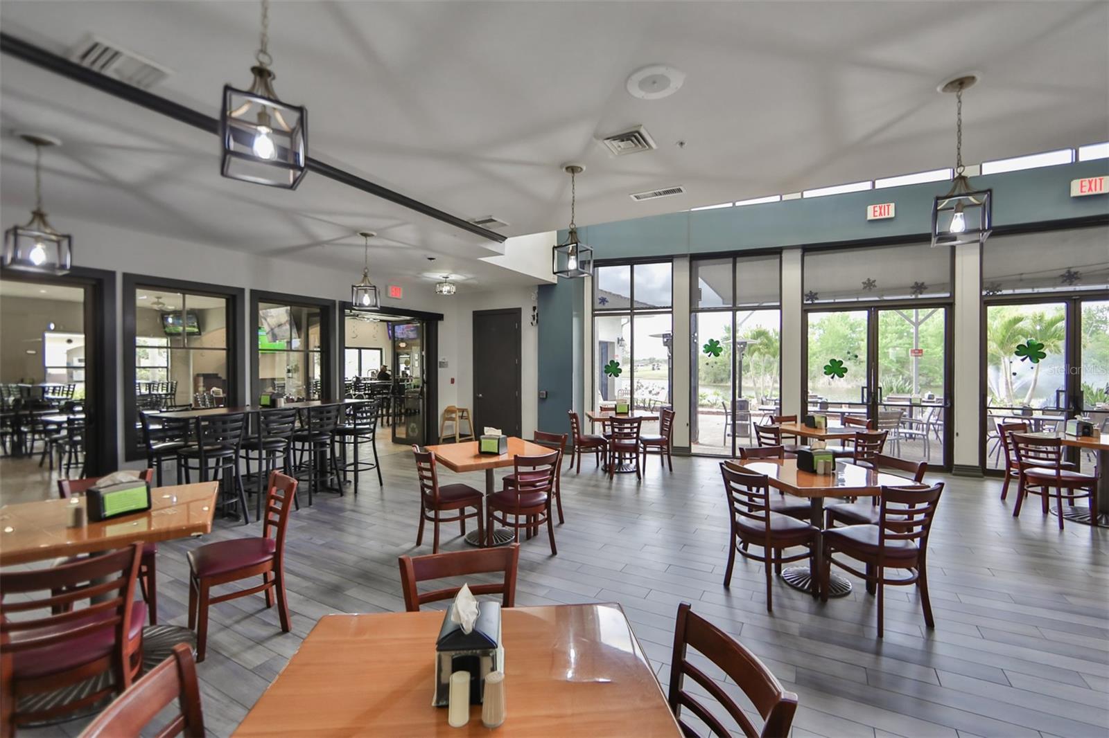 The Palm Court in the South Clubhouse