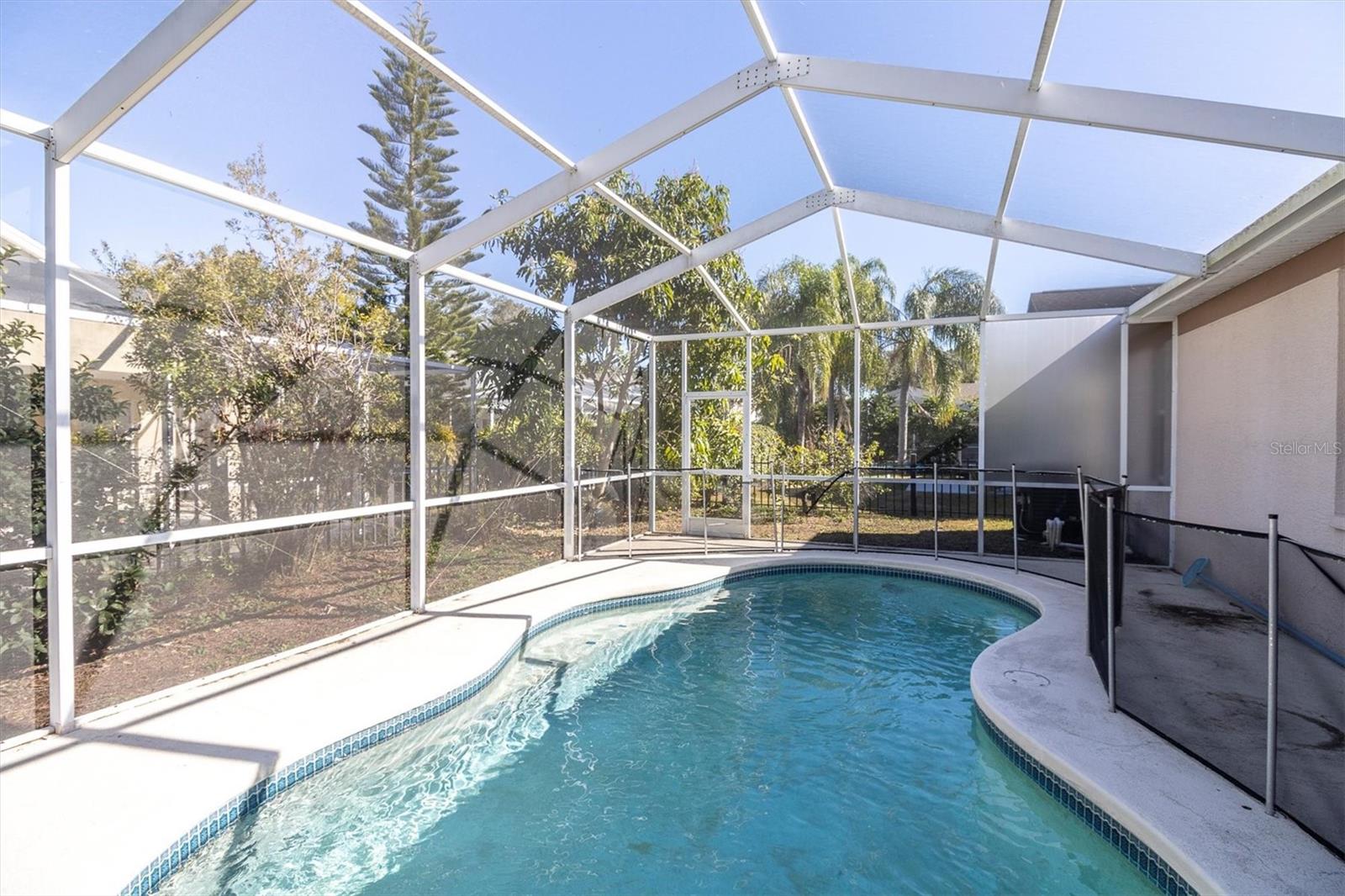 Pool and covered Lanai