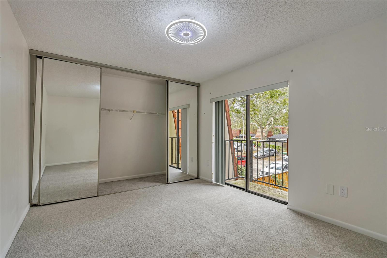 2nd bedroom with balcony