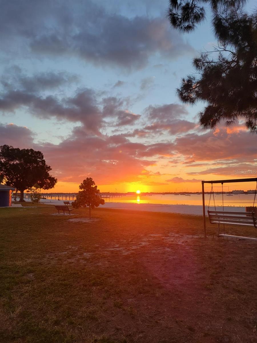 Sunrise over Gulfport