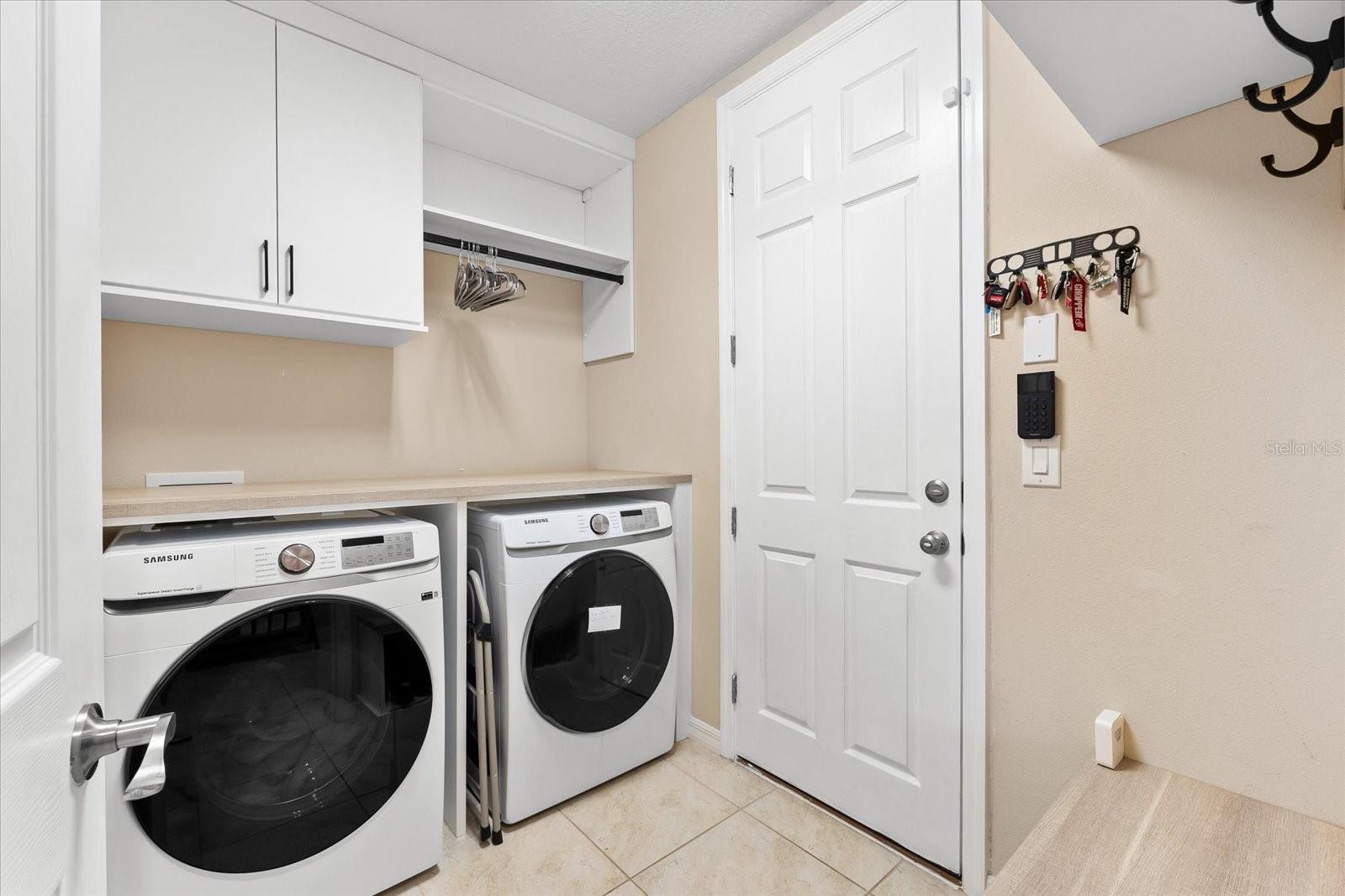 laundry room and mudroom