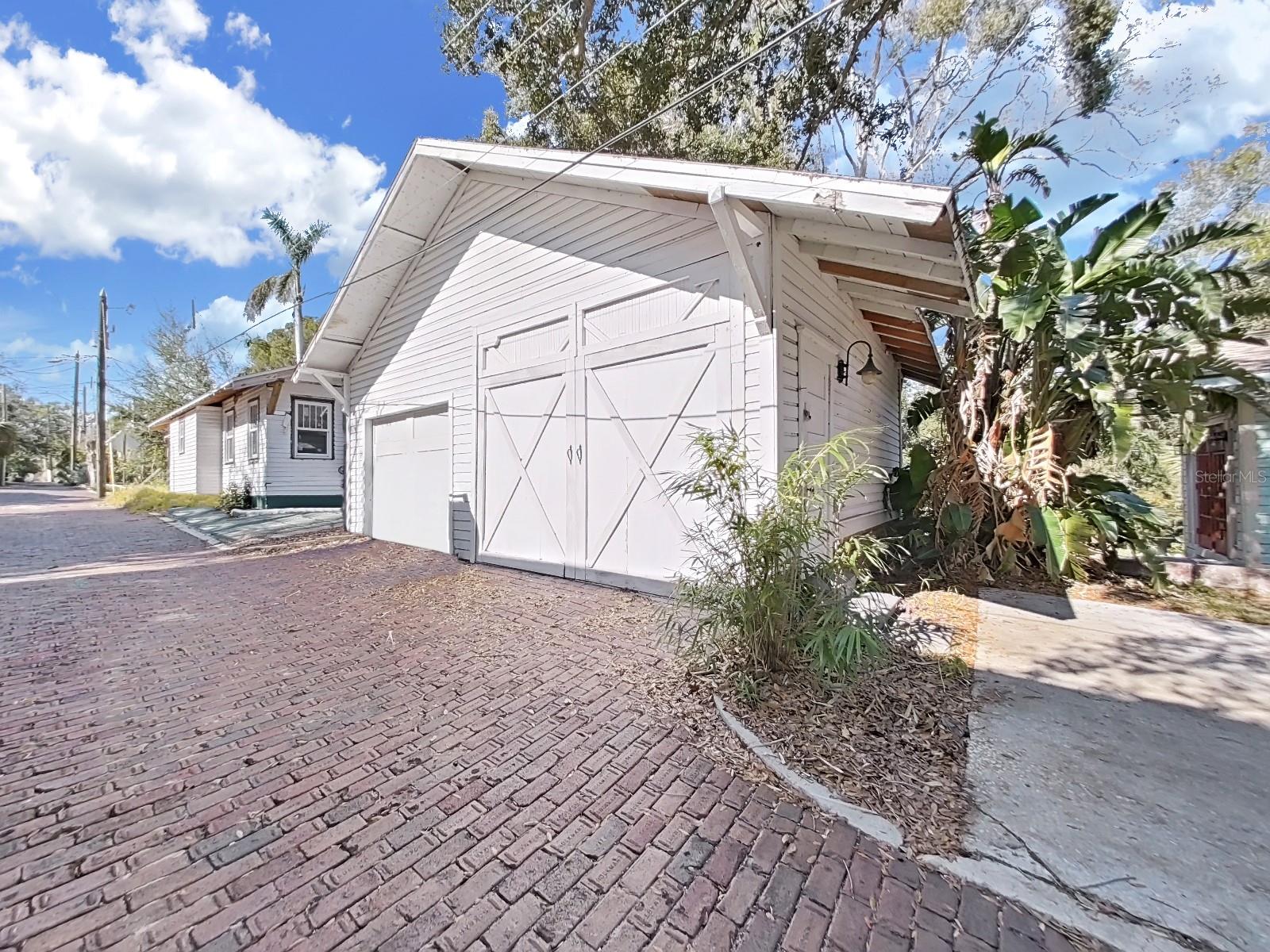 Garage is half shared with neighbor.  Unique but 1910! Used for storage.