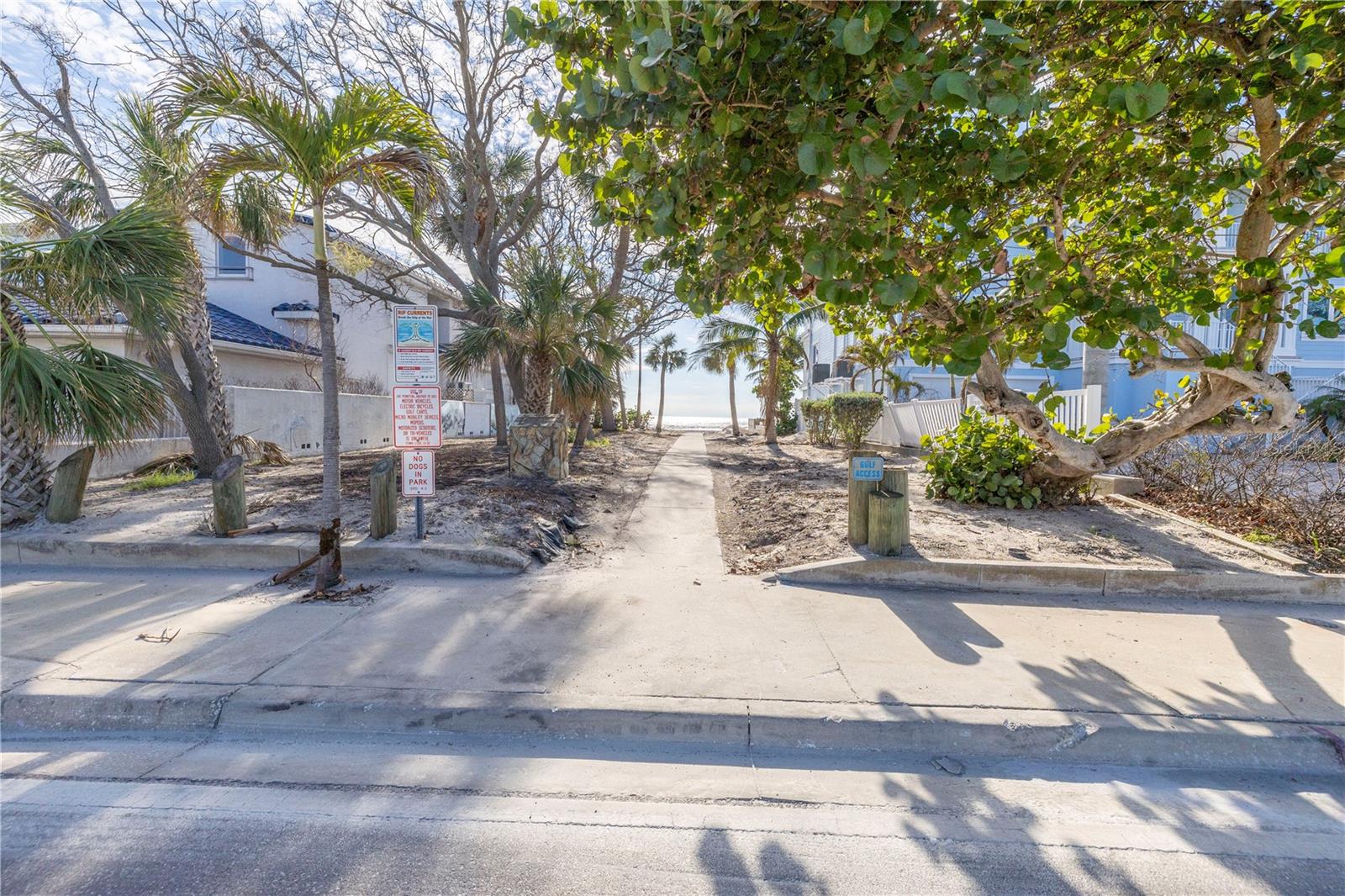 Public Beach Access.