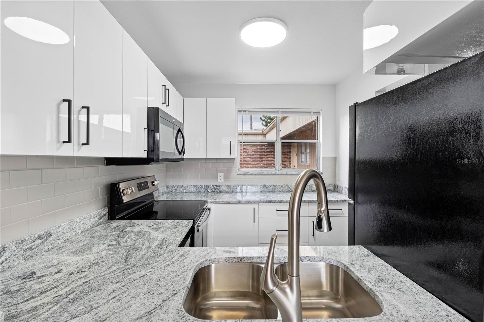 Remodeled kitchen