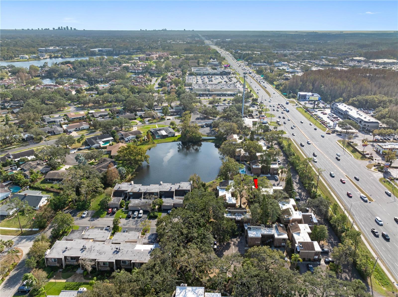 Dale Mabry with Tampa downtown in the distance