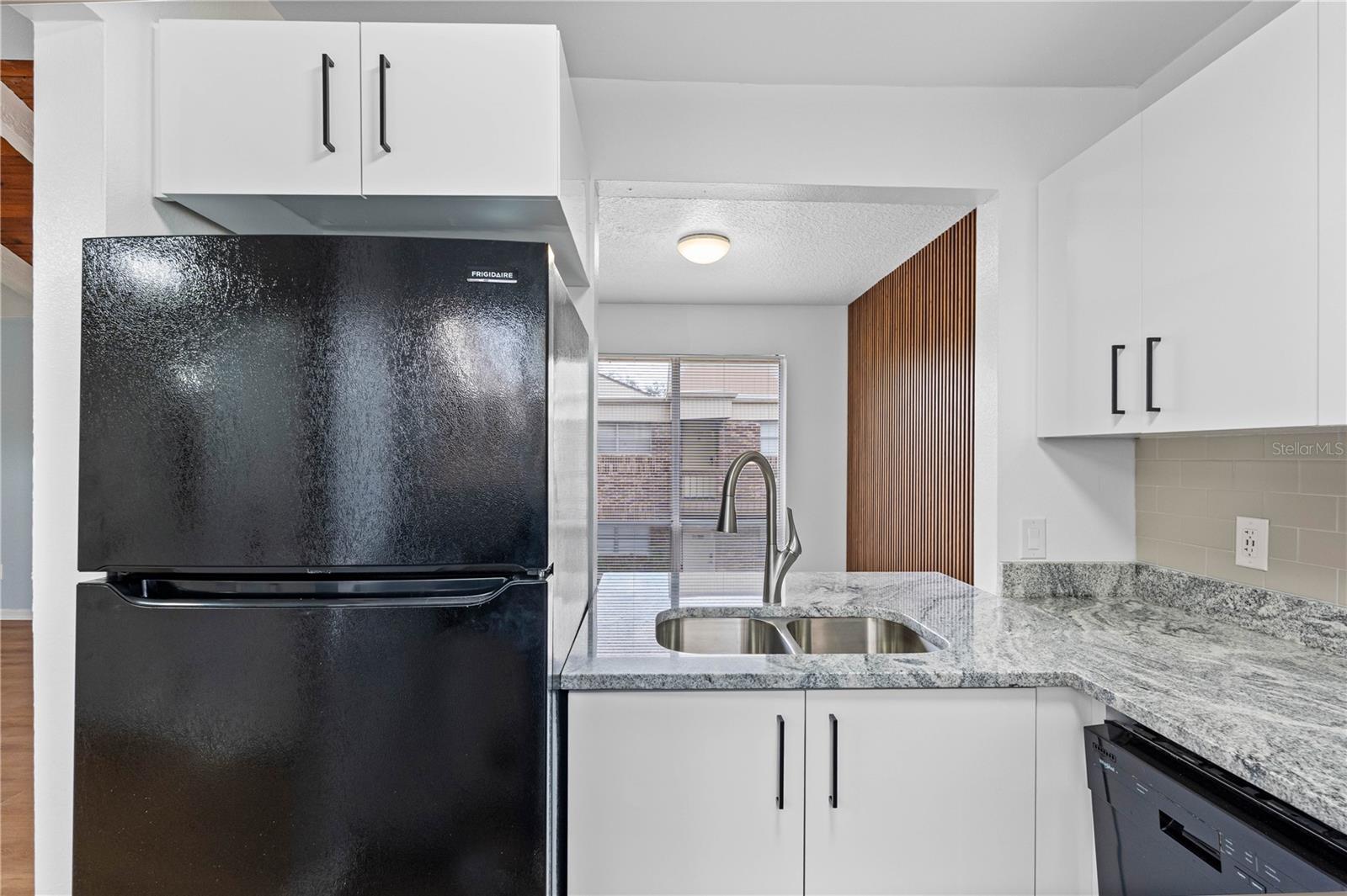 Remodeled kitchen