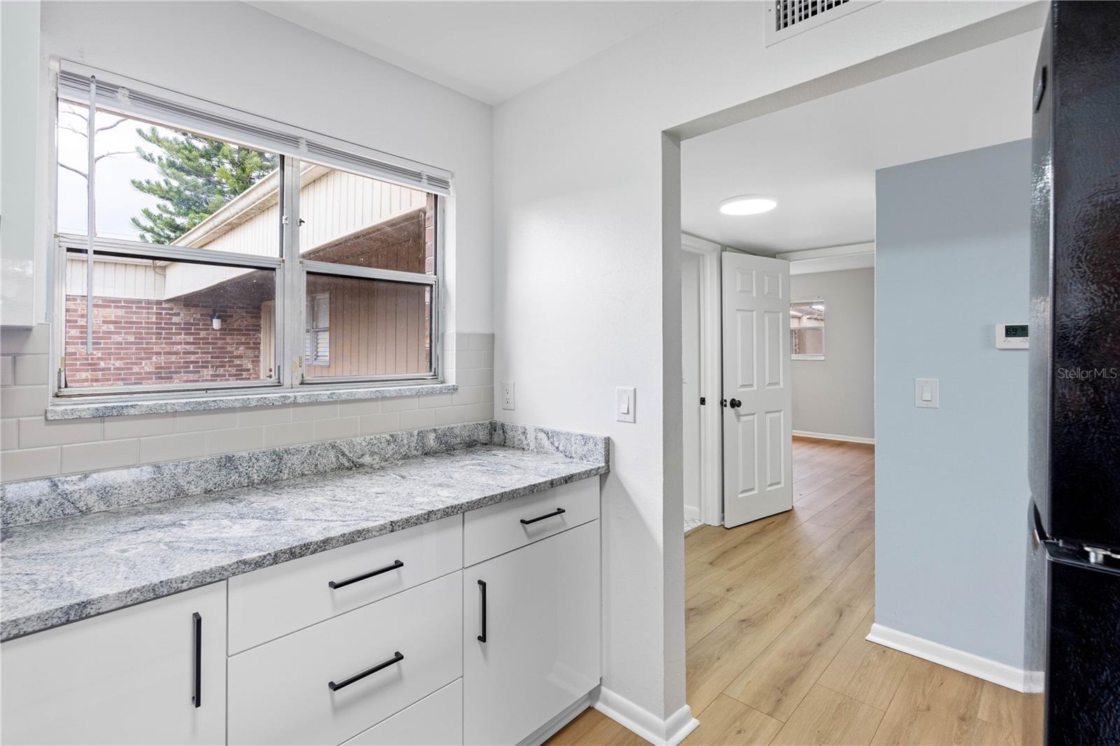 Remodeled kitchen