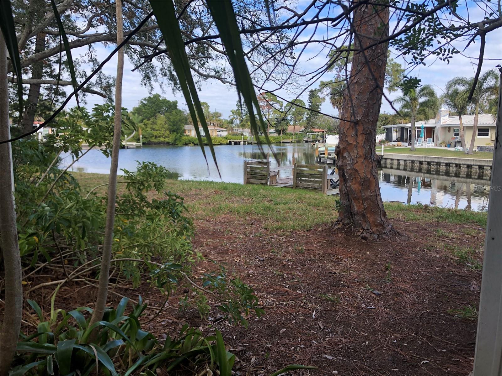 Water view from house