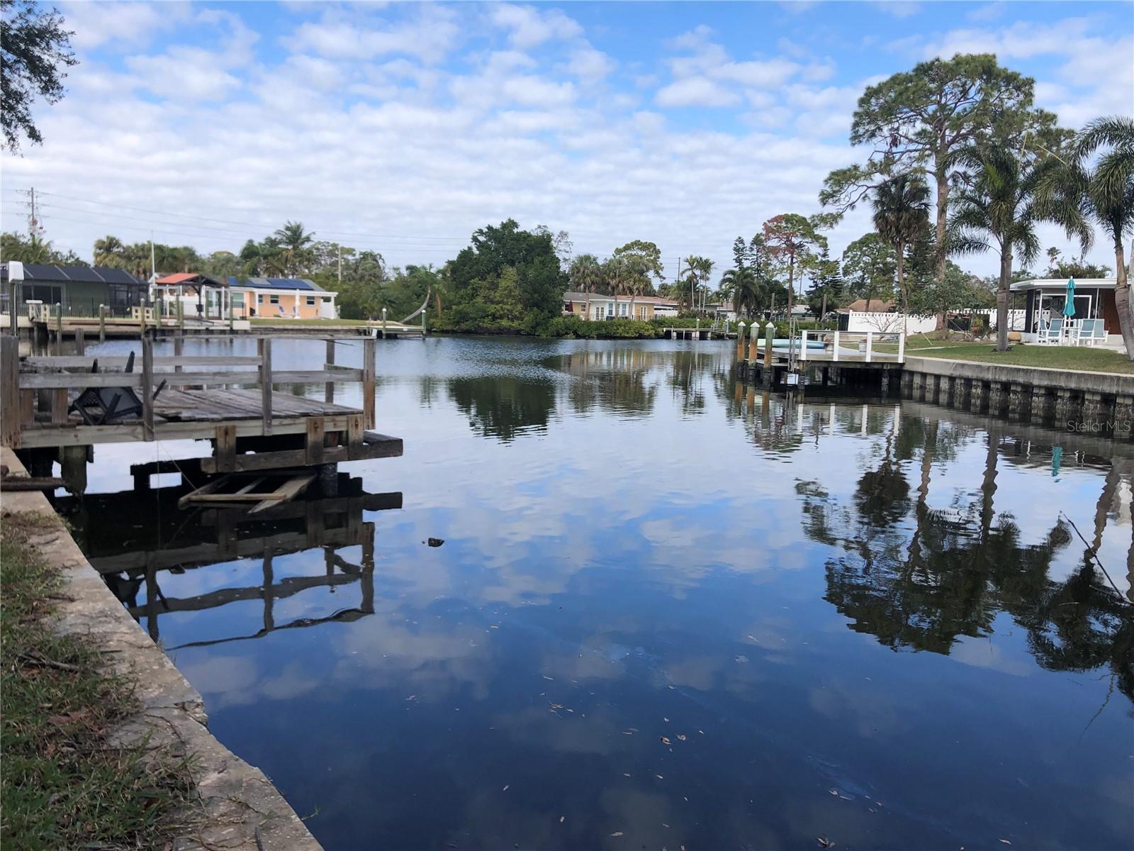 Water view from back yard