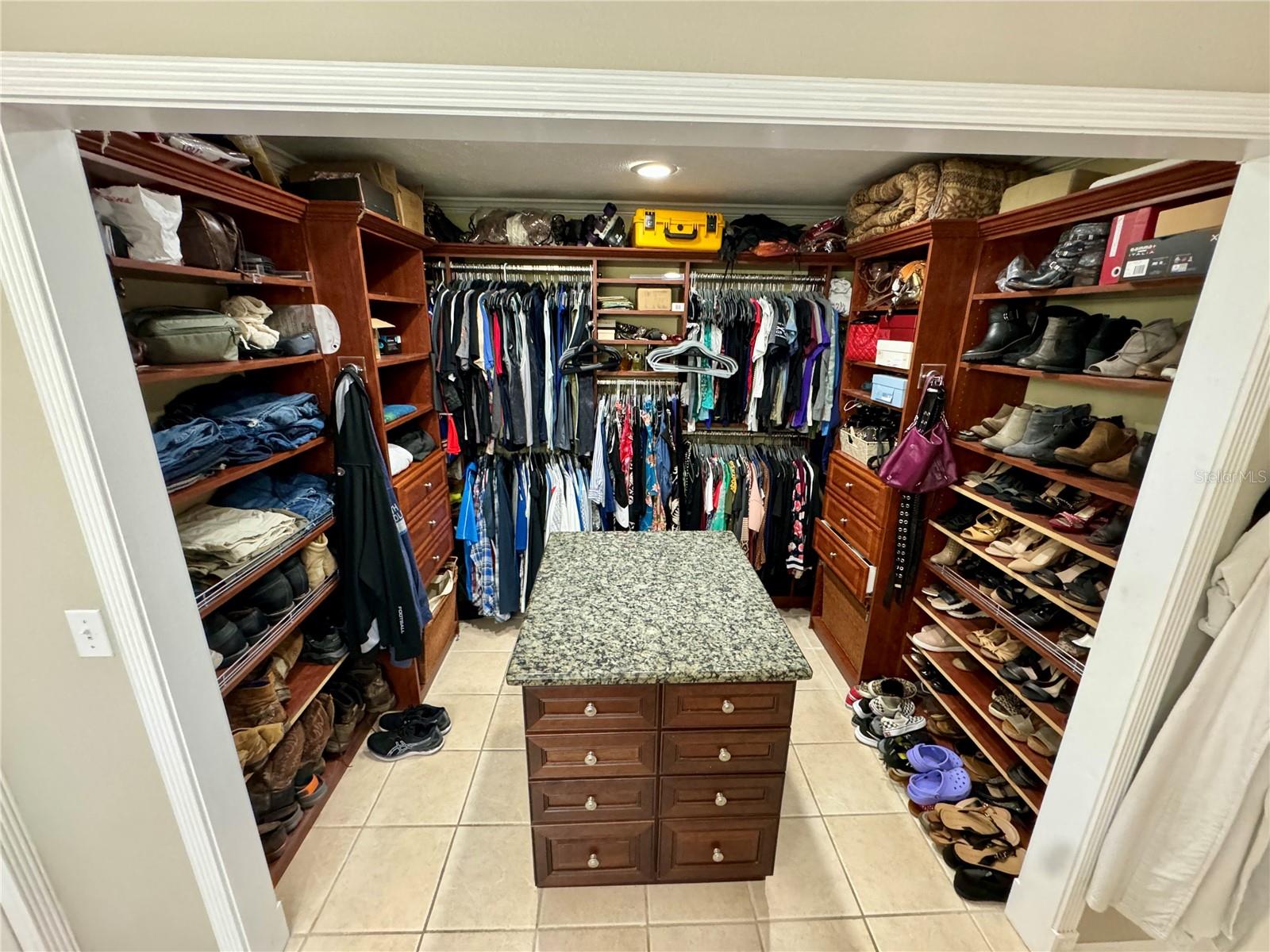 Primary Walk In Closet