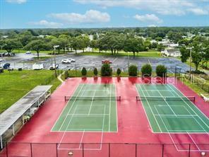 Community tennis courts