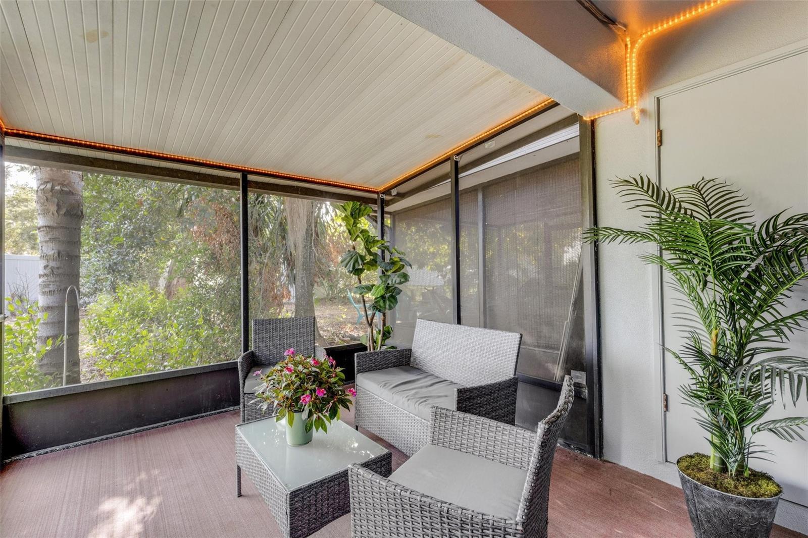 Screened Porch off Living Room