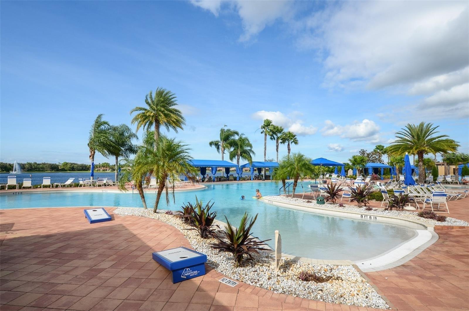 Beach entry Pool